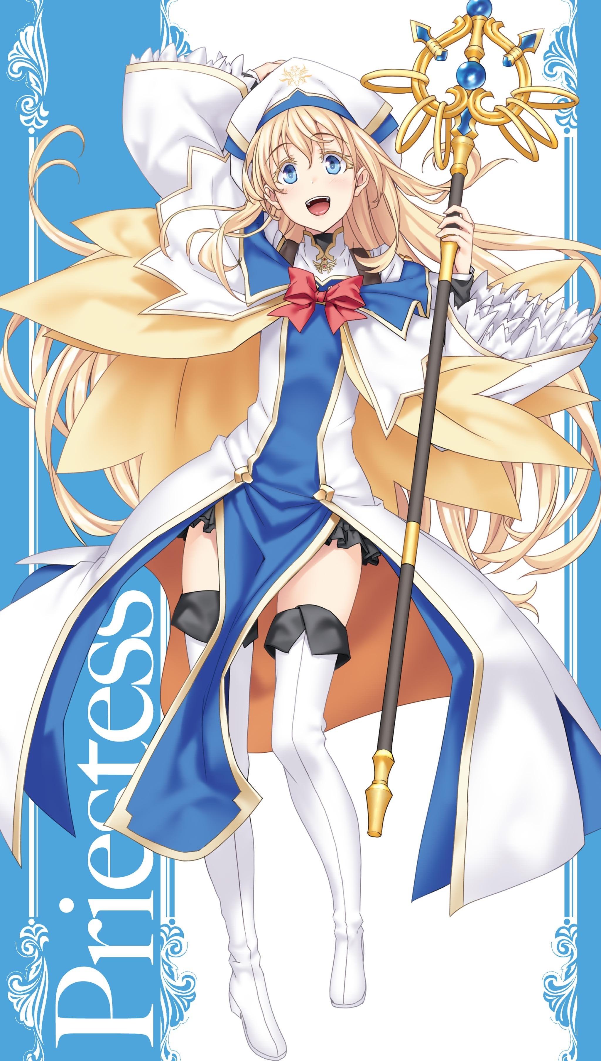 2048x3616 Priestess (Goblin Slayer), Mobile Wallpaper Anime Image Board Mobile