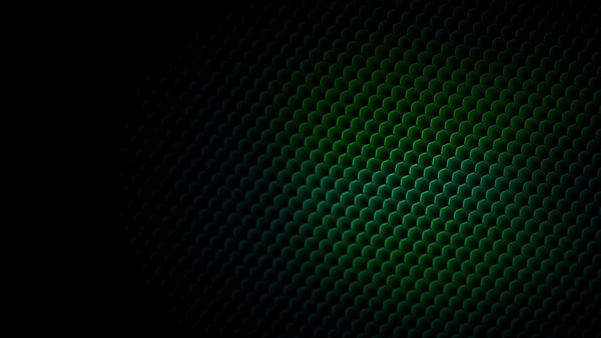 1920x1080 Black and Green Desktop