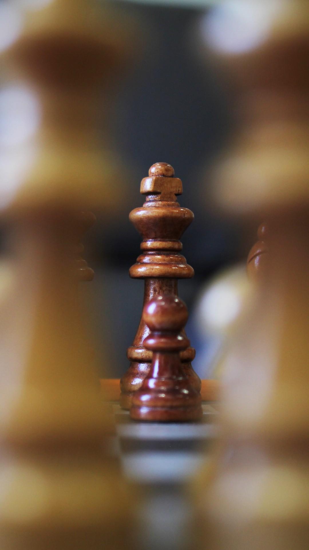 1080x1920 Chess Pieces HD Wallpaper for Desktop and Mobiles iPhone 6 / 6S Plus
