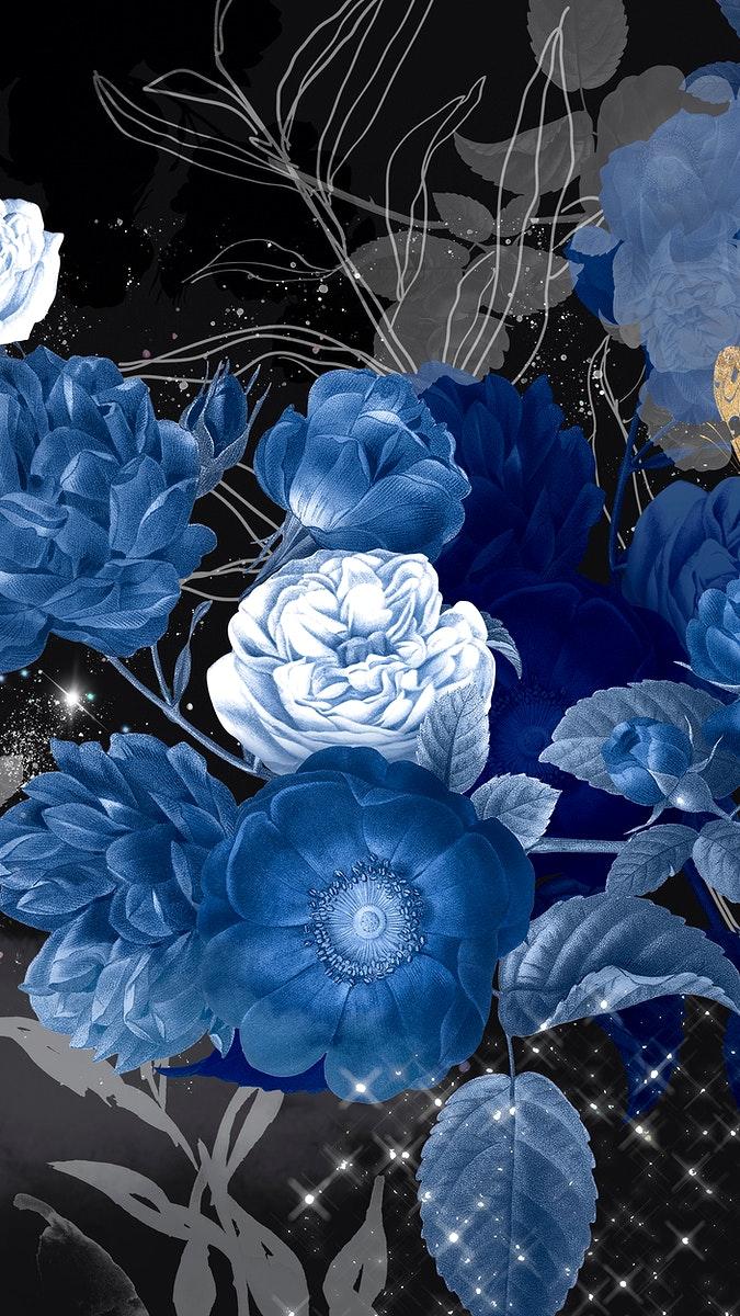 675x1200 Flower phone wallpaper background, aesthetic