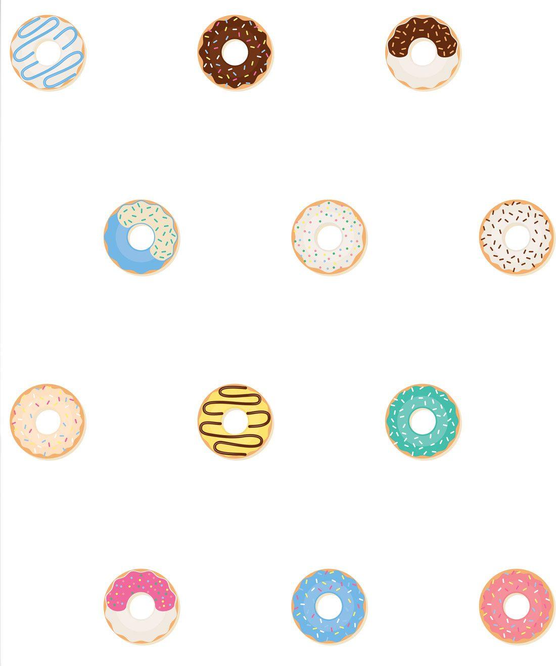 1100x1318 Doughnuts Wallpaper, Playful & Fun Kids Wallpaper