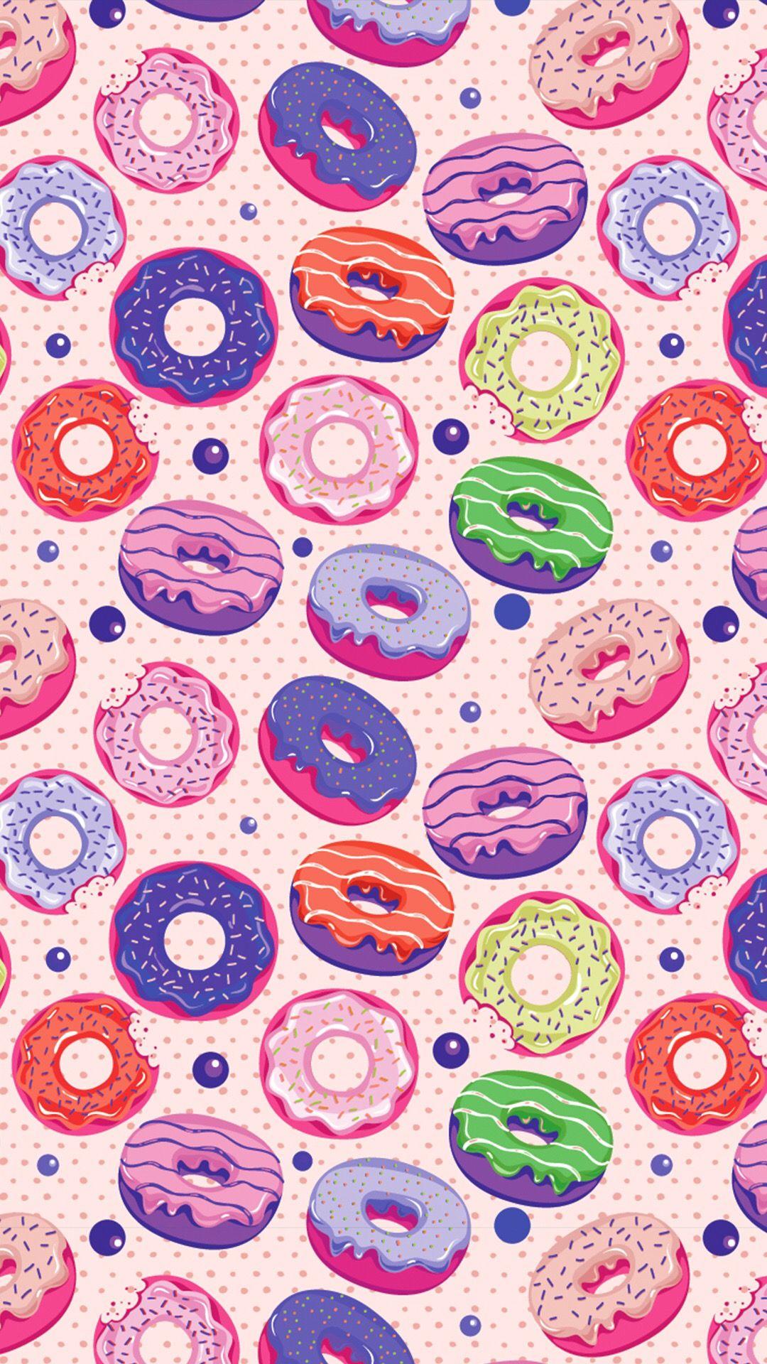 1080x1920 Free download Donuts Vintage flowers wallpaper Kawaii wallpaper Cellphone [1080x1920] for your Desktop, Mobile & Tablet. Explore Donut Wallpaper. Odd Future Donut Wallpaper