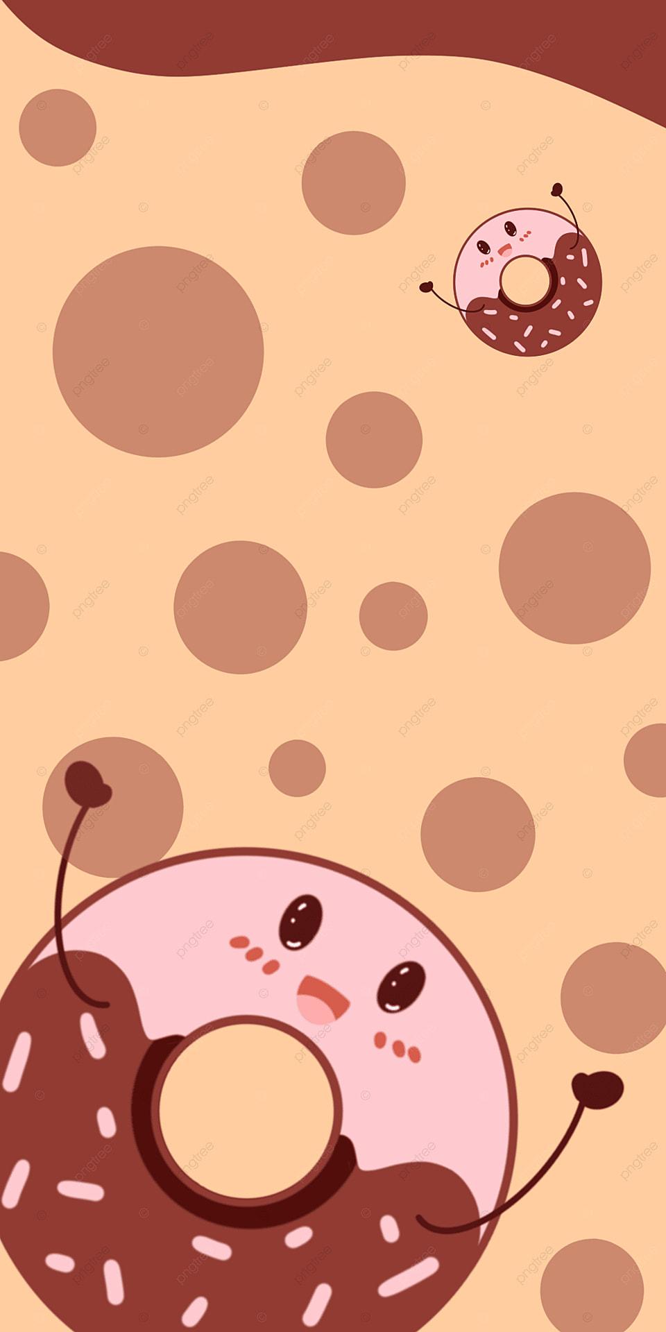 960x1920 Donut Mobile Phone Wallpaper Background, Cute, Food, Phone Wallpaper Background Image for Free Download