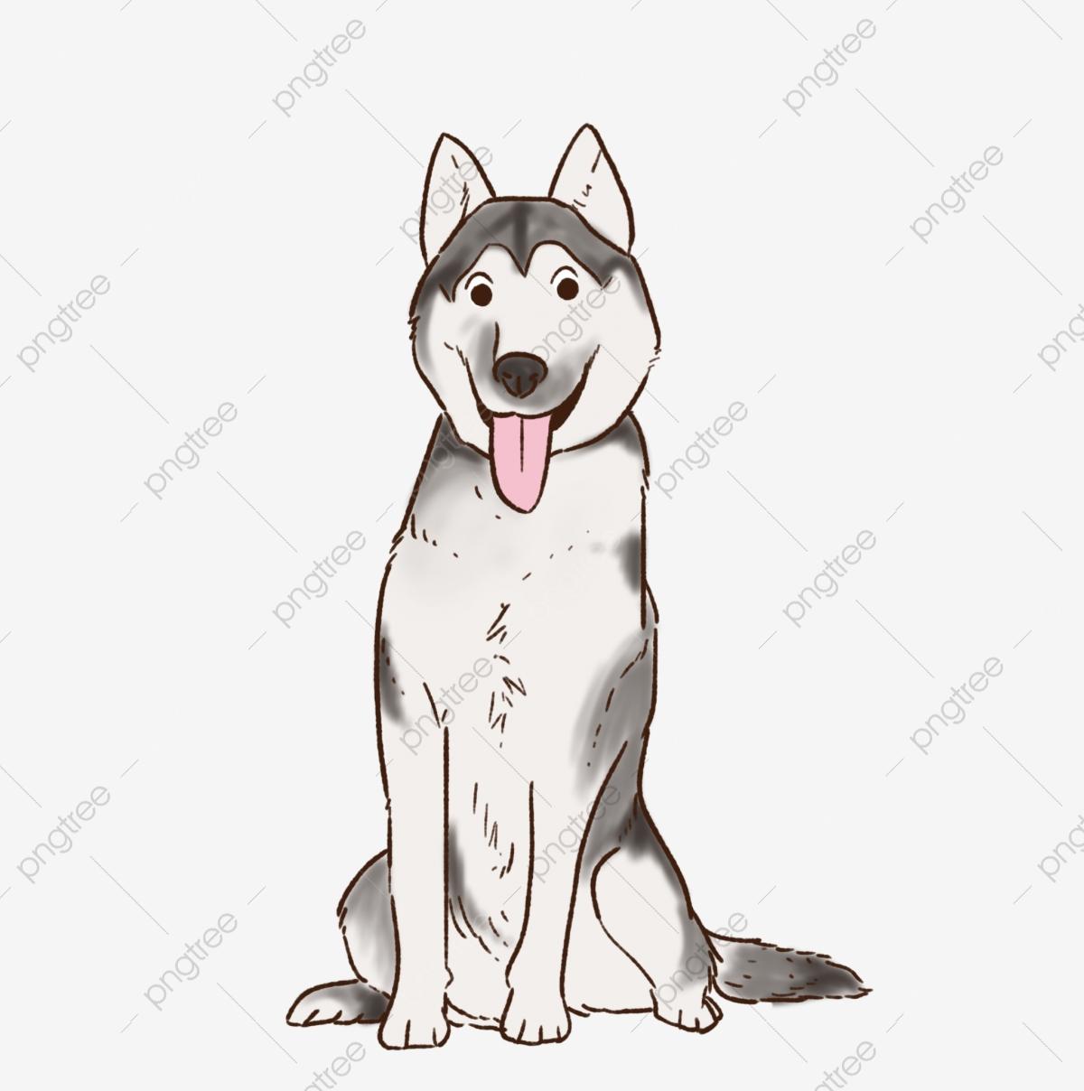 1200x1208 Siberian Husky Cartoon, Husky Clipart, Siberian Husky, Cartoon PNG Transparent Clipart Image and PSD File for Free Download