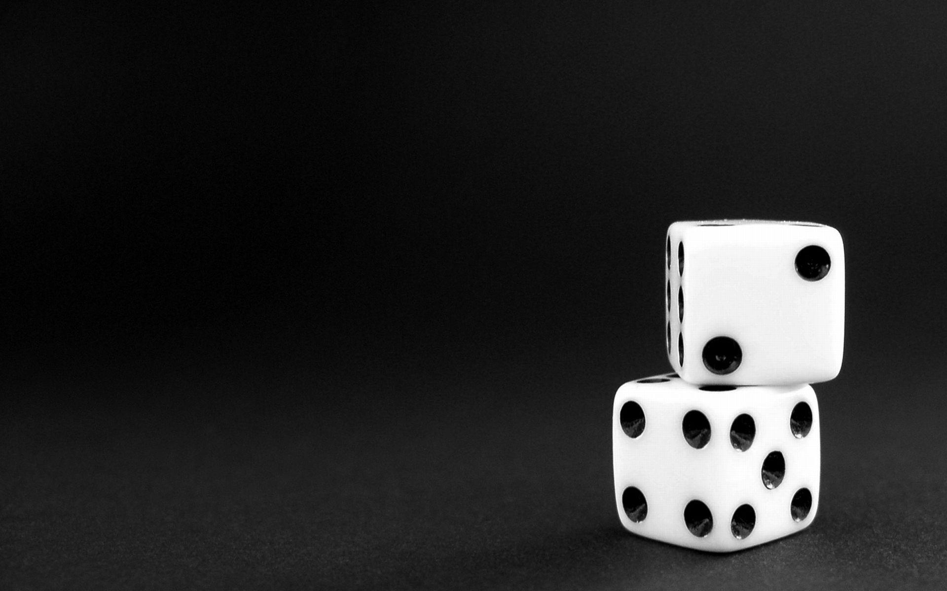 1920x1200 Dices Black Background Wallpaper HD Download For Desktop