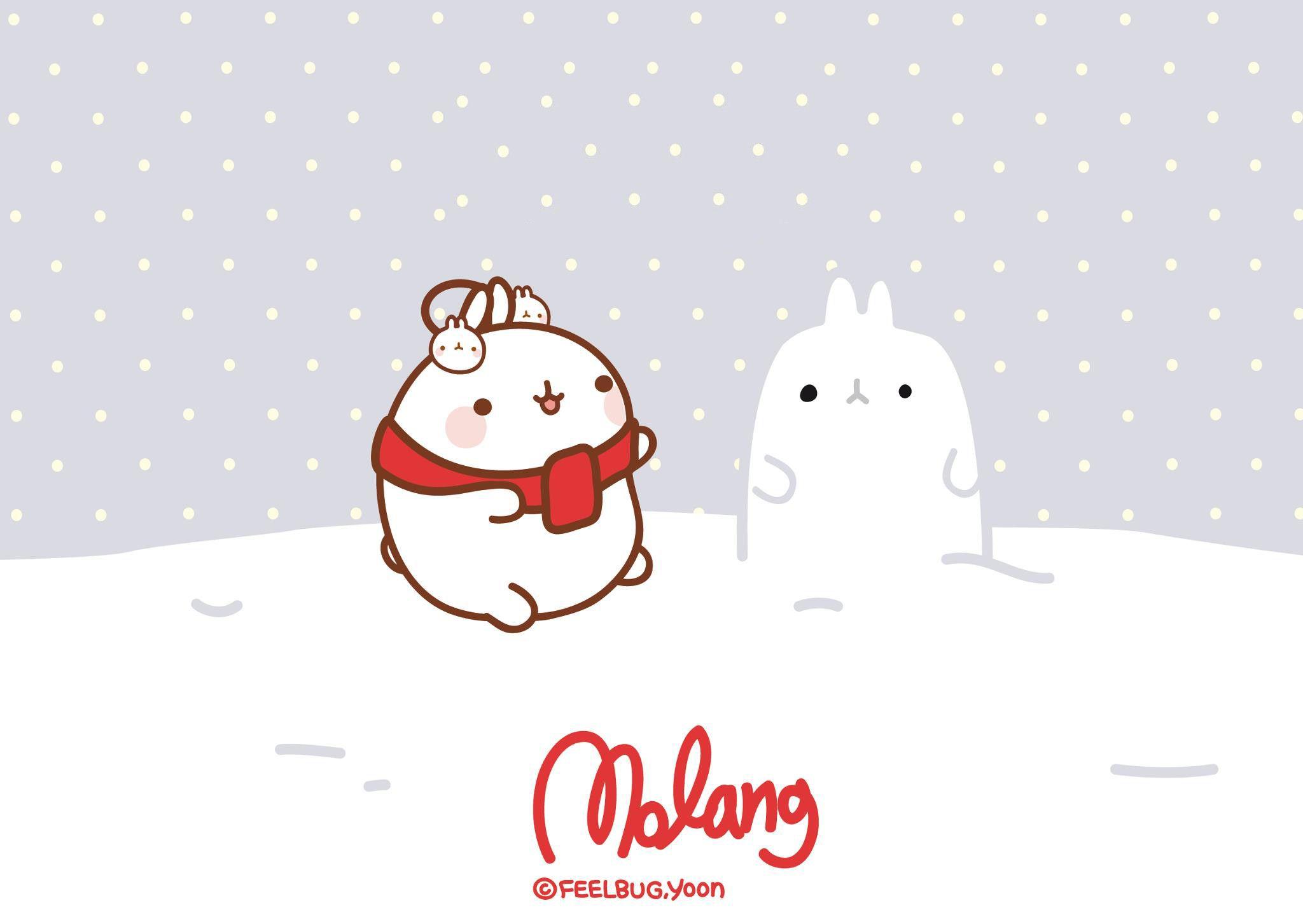 2048x1452 Cute Christmas Phone Wallpaper