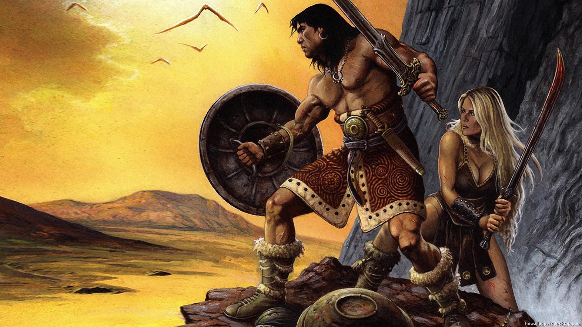 1920x1080 Conan The Barbarian Wallpaper Data Src Full Size The Destroyer Art