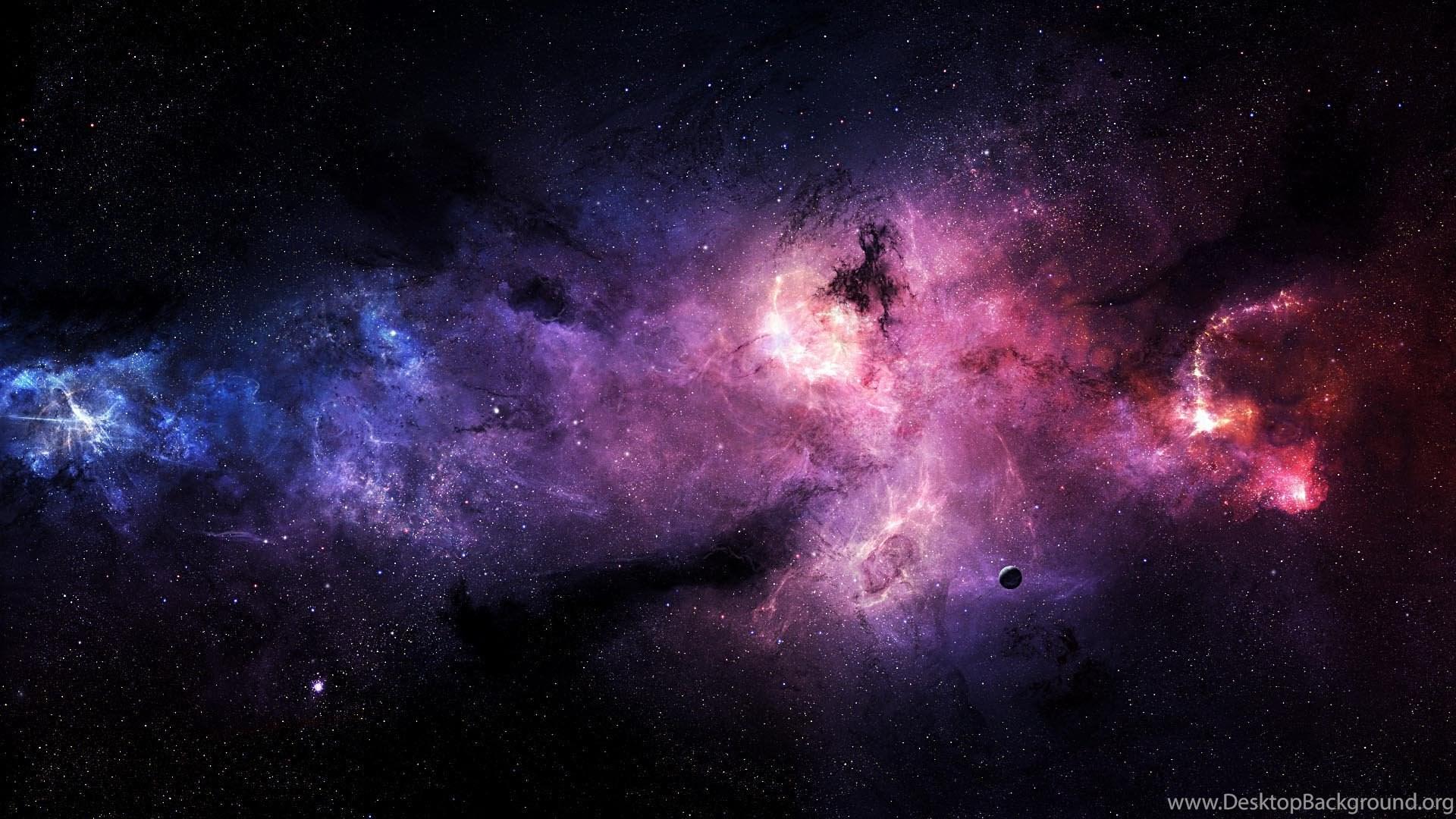 1920x1080 Blue Galaxy Stars Wallpaper Pics About Space Desktop Background