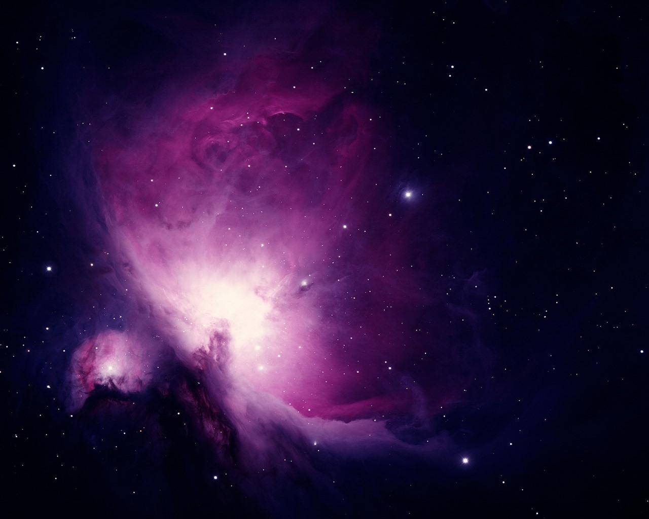 1280x1024 Wallpaper Purple galaxy, stars, space 2560x1600 HD Picture, Image