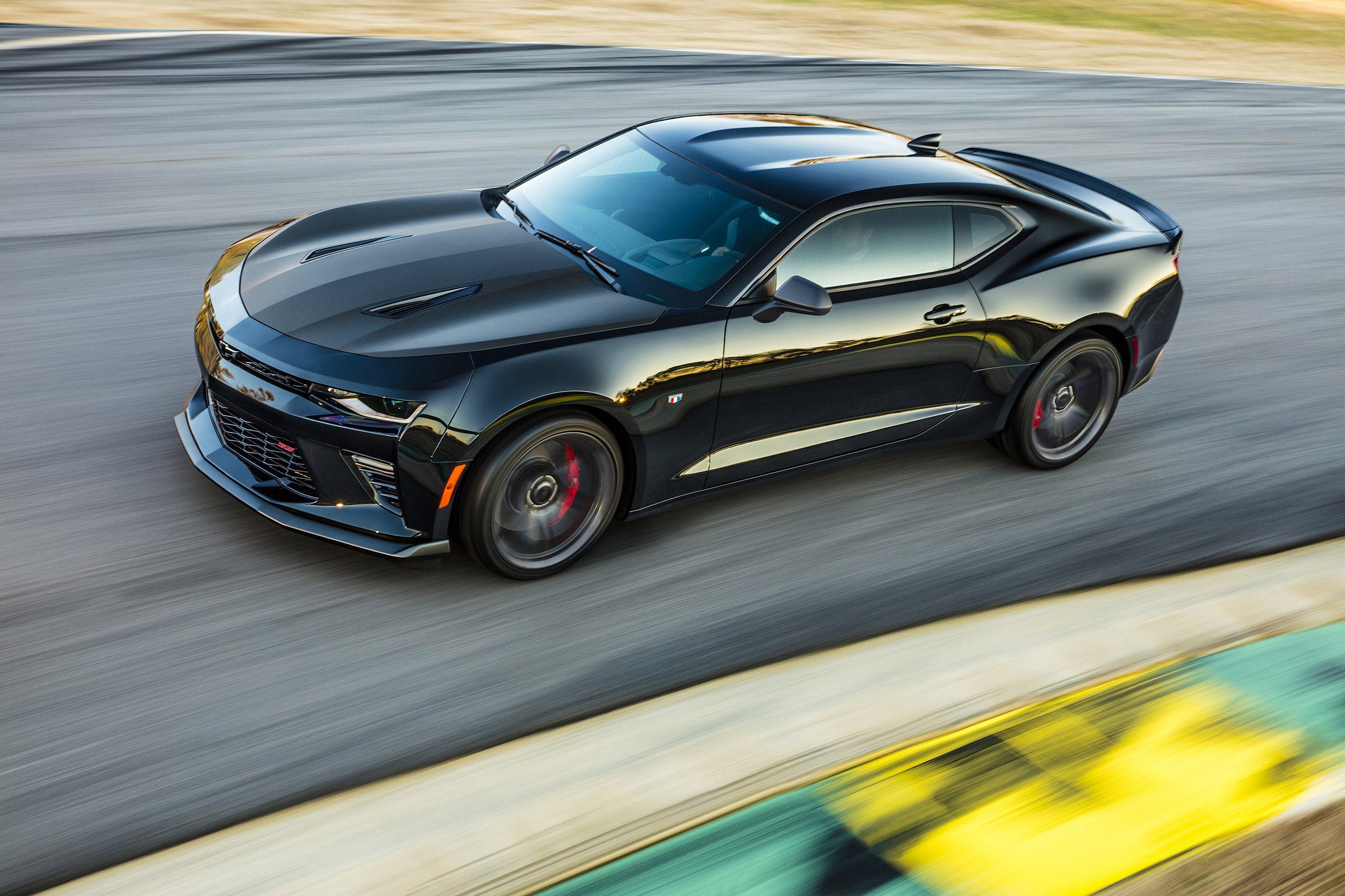 3000x2000 Download wallpaper supercars, Chevrolet Camaro 1LE, speed, road, black Chevrolet for desktop with resolution 3000x2000. High Quality HD picture wallpaper