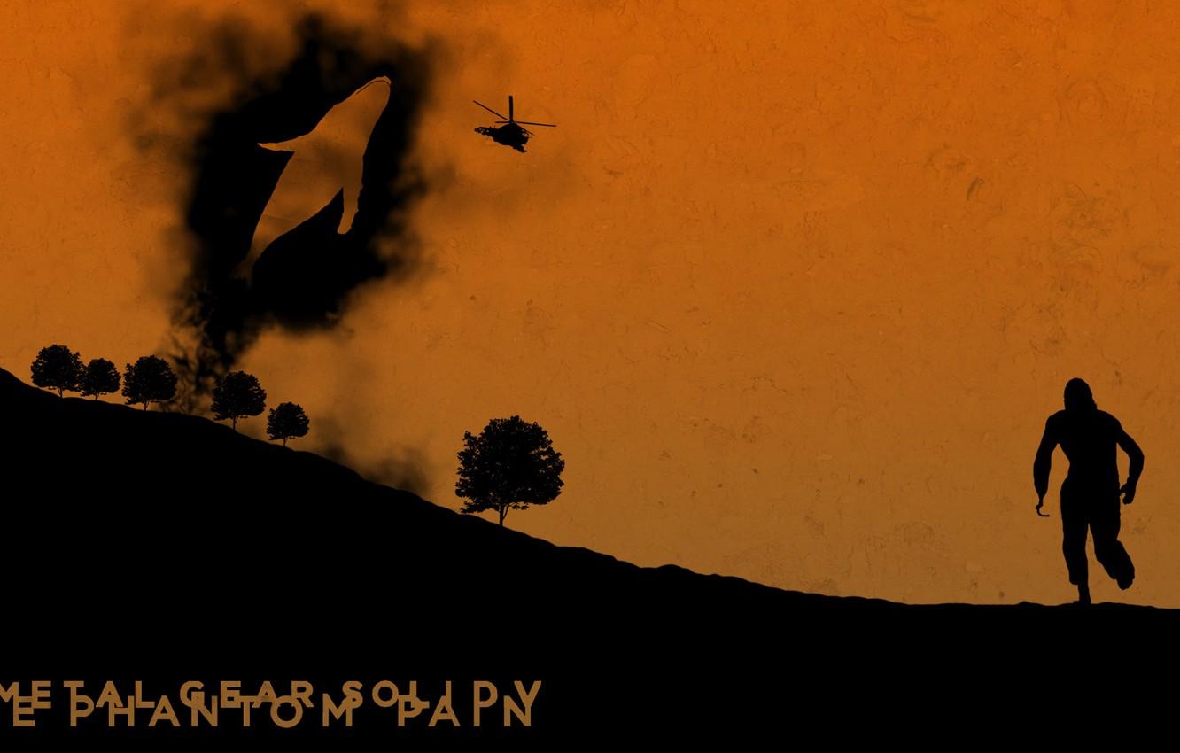 1332x850 Wallpaper big boss, kojima productions, Ground Zeroes, the phantom pain, metal gear solid v, naked snake image for desktop, section минимализм