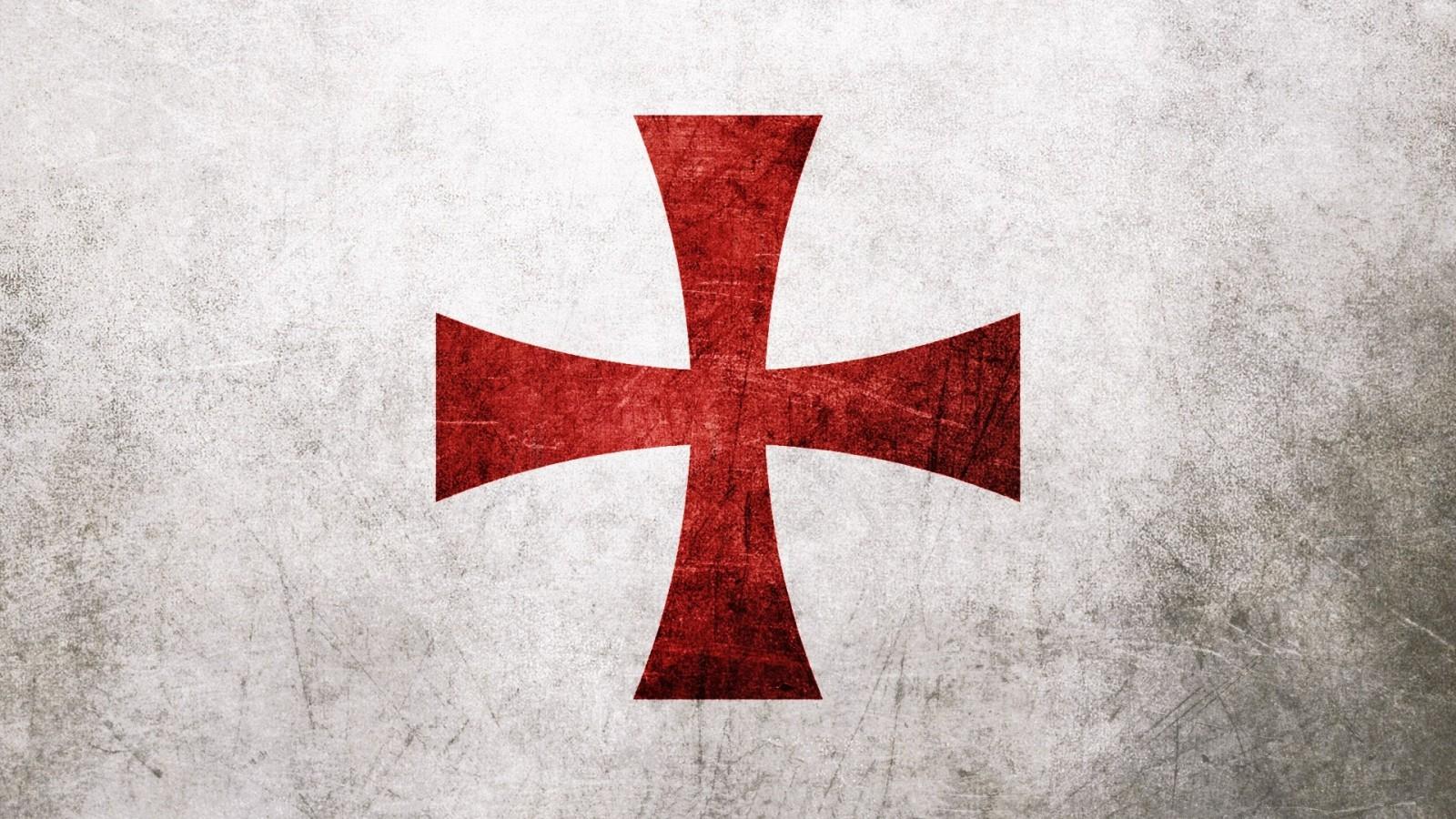 1600x900 knight, red, symmetry, red nails, flag, cross, Jesus Christ, Templar, desk, cattolic, leaf, shape, line, symbol, number, font. Mocah HD Wallpaper