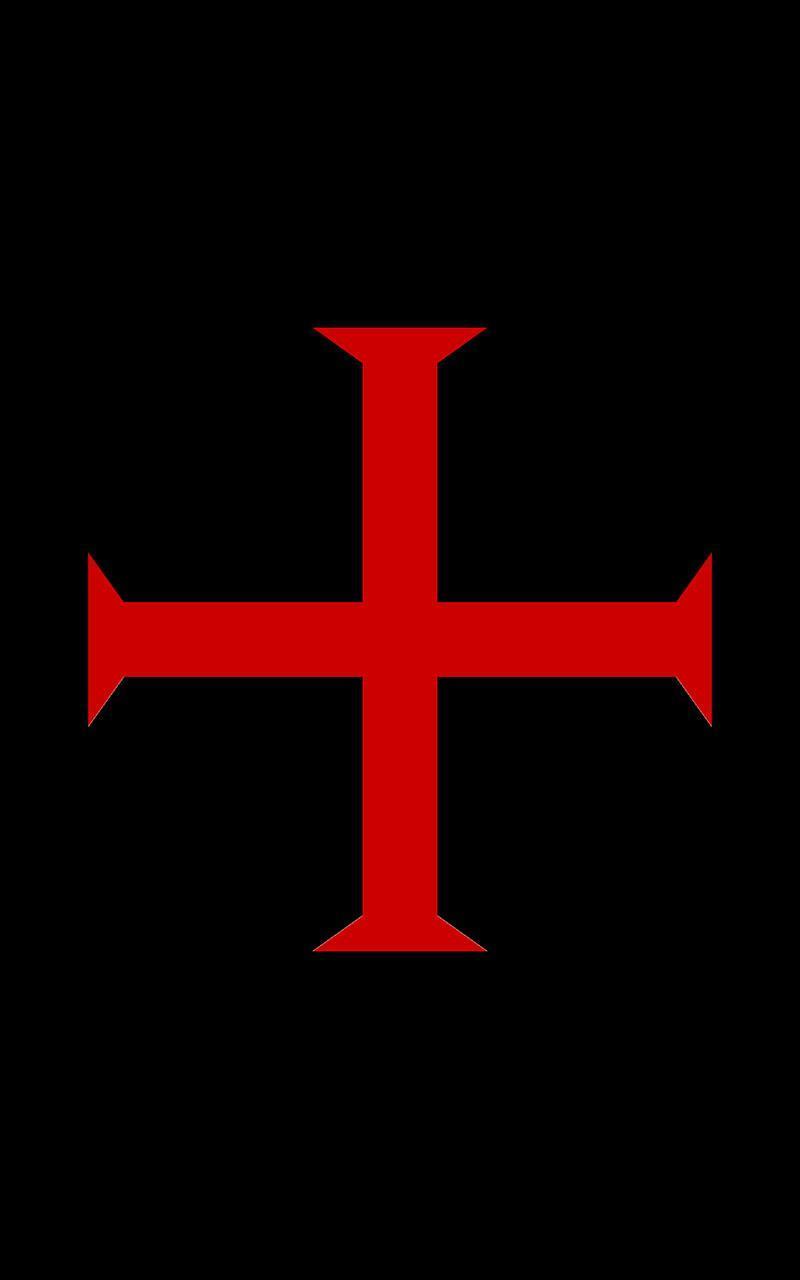 800x1280 Crusader Cross Wallpaper
