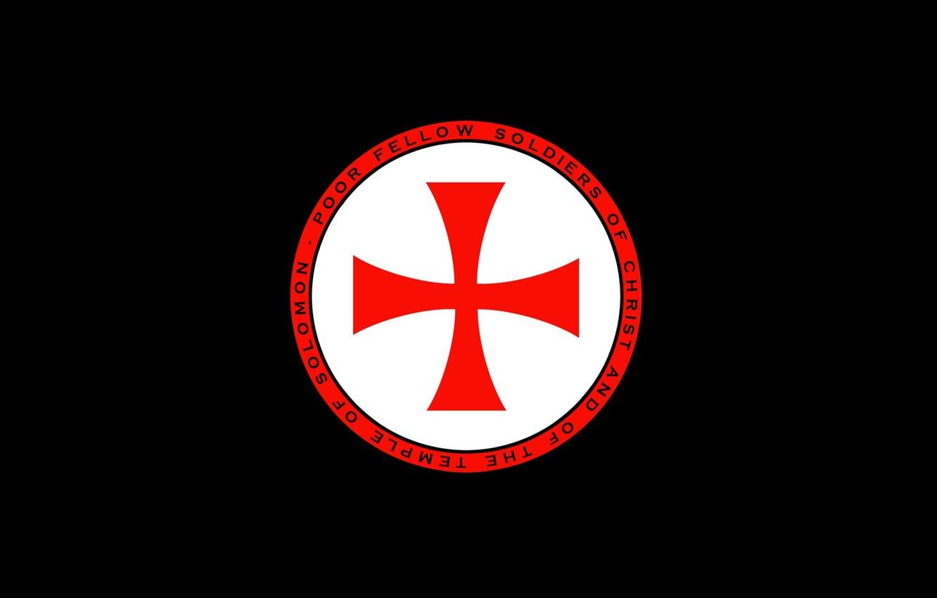 1332x850 Templar Cross Wallpaper