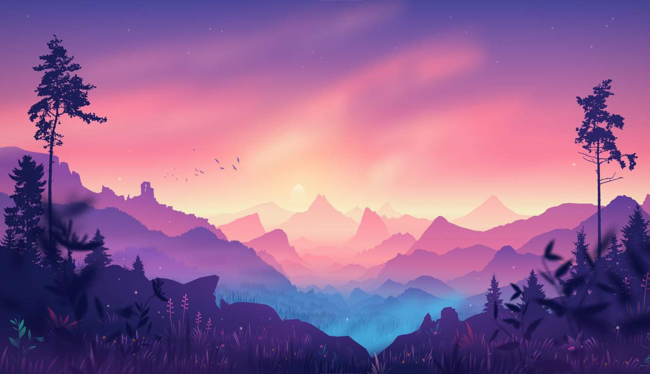 1336x768 4K Beautiful Landscape Digital Art HD Laptop Wallpaper, HD Artist 4K Wallpaper, Image, Photo and Background