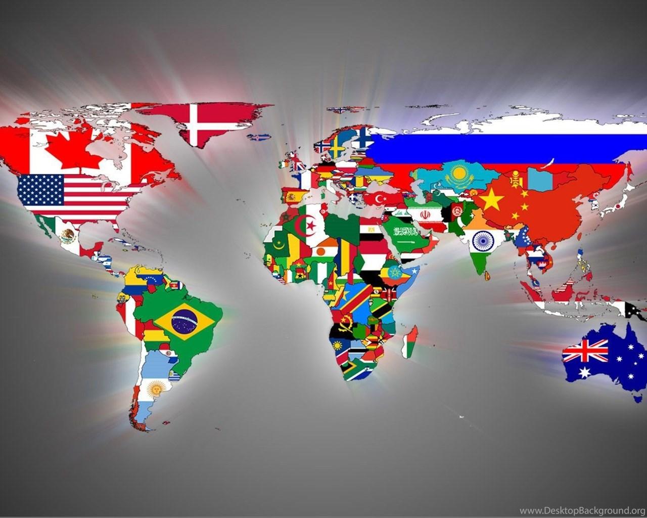 1280x1024 World Map Background Desktop Background