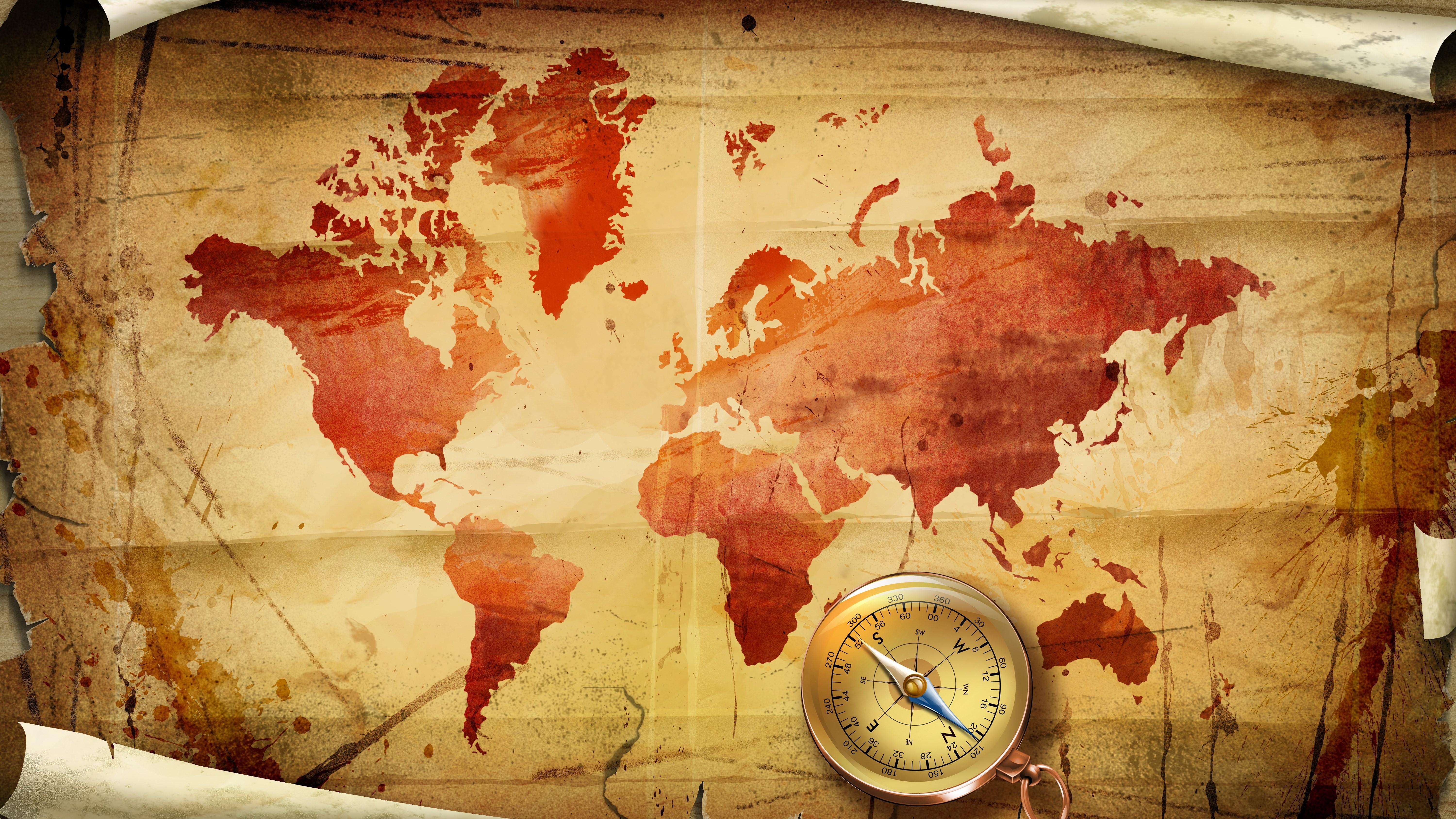 6000x3375 world map HD Wallpaper, Photo 6000x3375