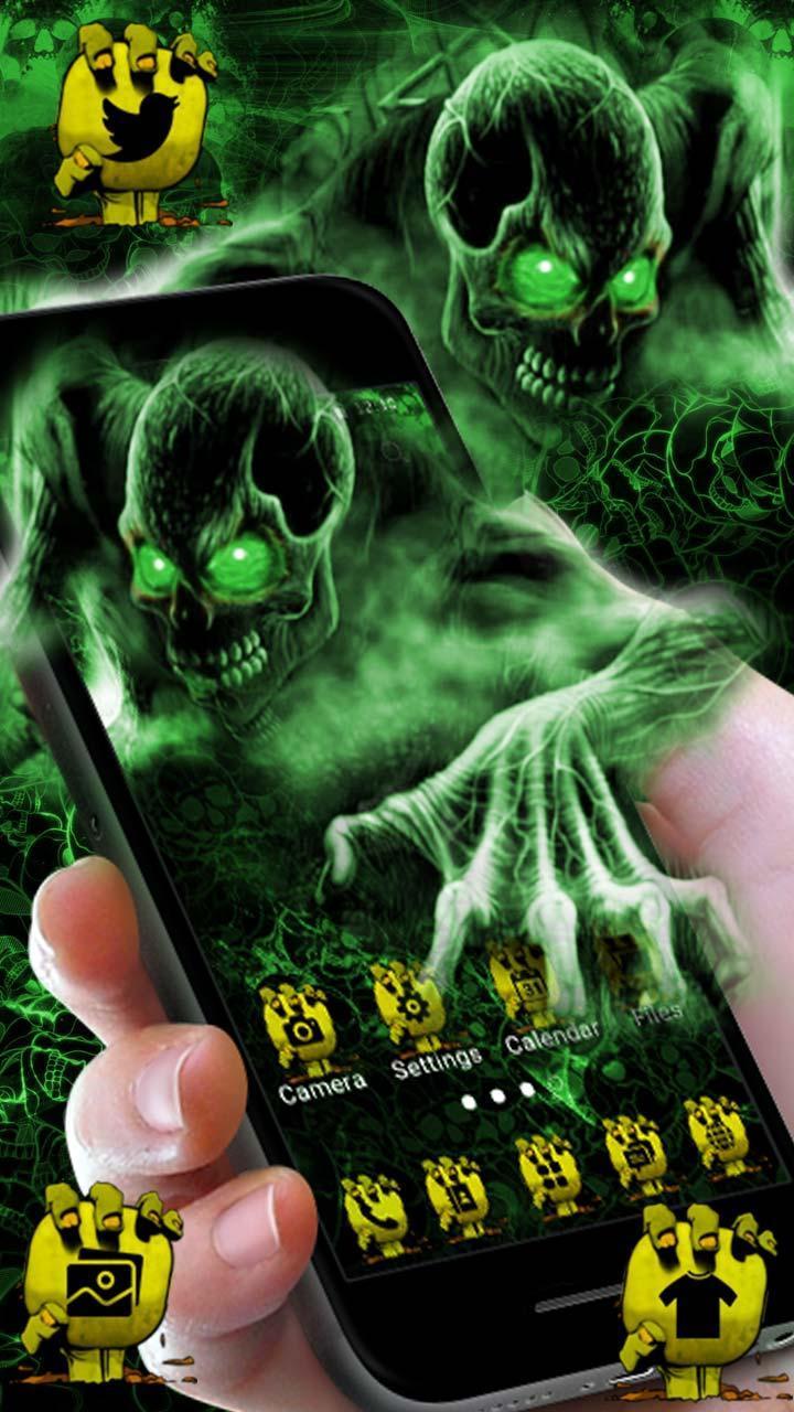 720x1280 Zombie, Skull, Neon Themes & Live Wallpaper for Android