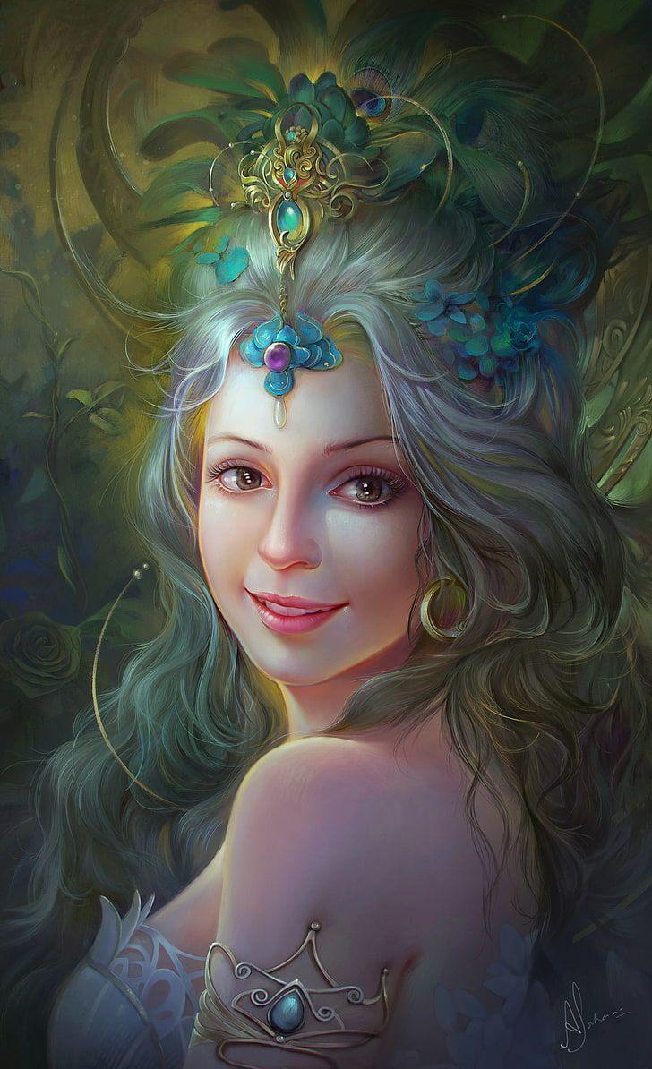 728x1194 Art Beautiful Woman Wallpaper, HD Art Beautiful Woman Background on WallpaperBat