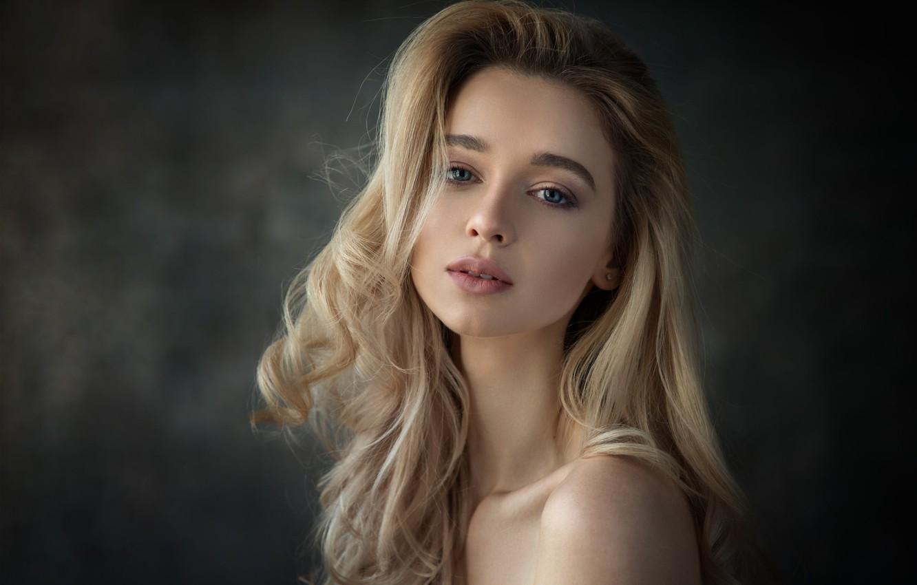 1332x850 Wallpaper look, girl, portrait, photographer, Anna, Dennis Drozhzhin image for desktop, section девушки