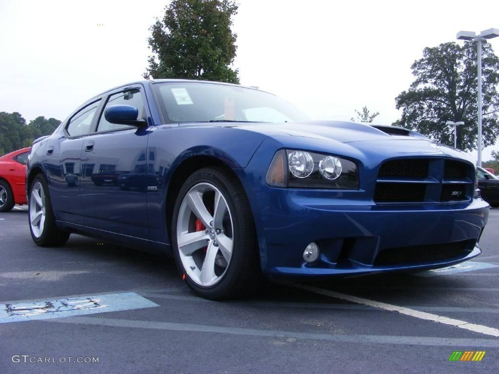 1024x768 Deep Water Blue Pearl Dodge Charger SRT8 Photo