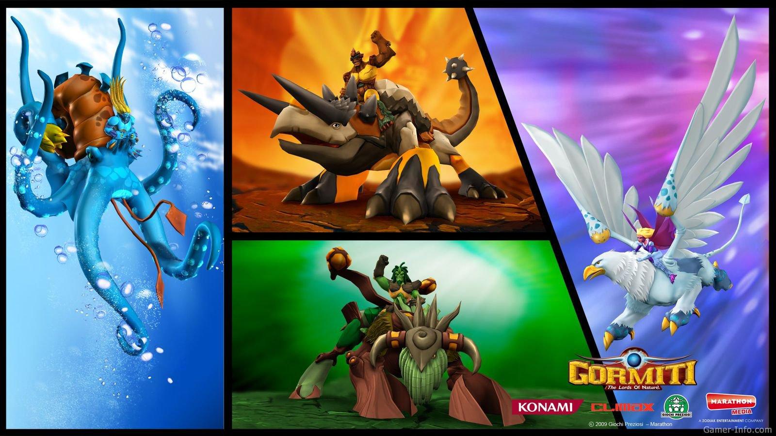 1600x900 Gormiti: The Lords of Nature! (2010 video game)