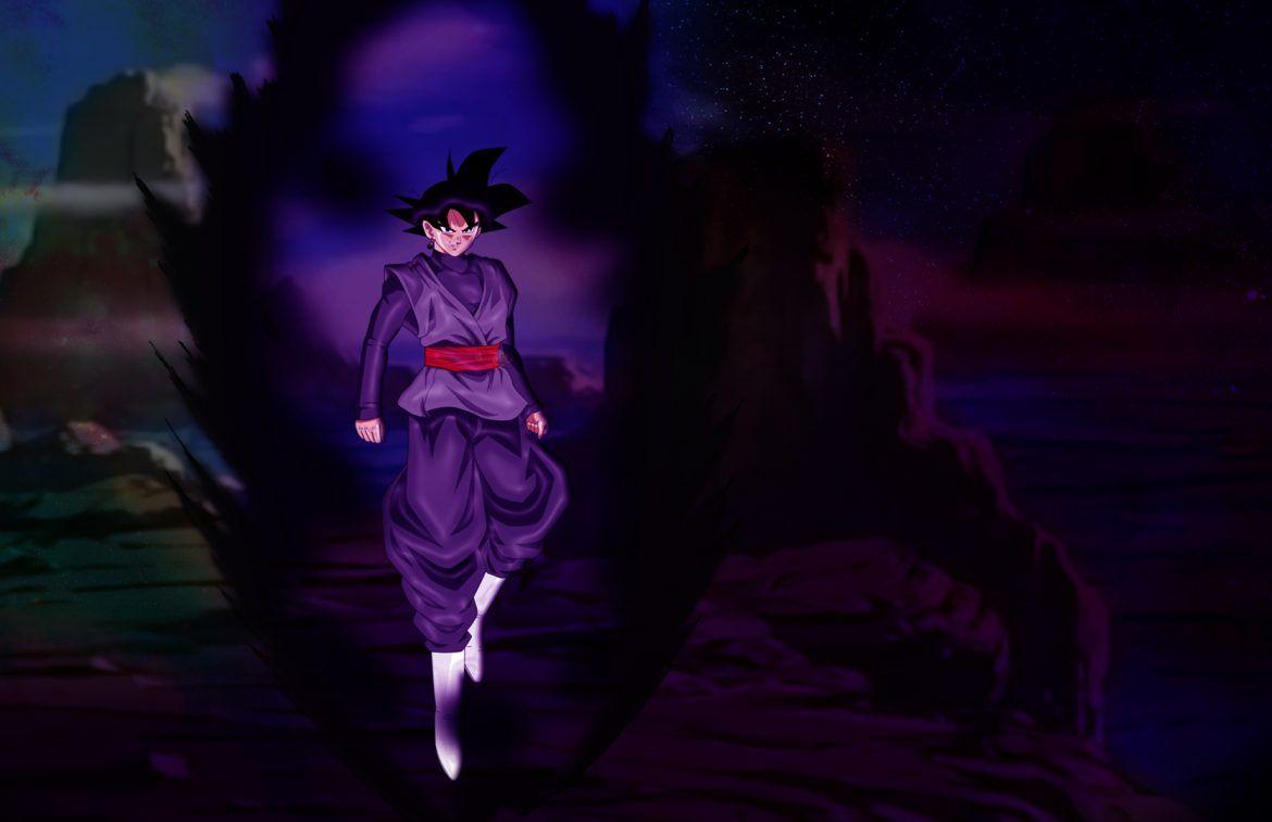1170x757 goku (and goku black) Wallpaper New Tab