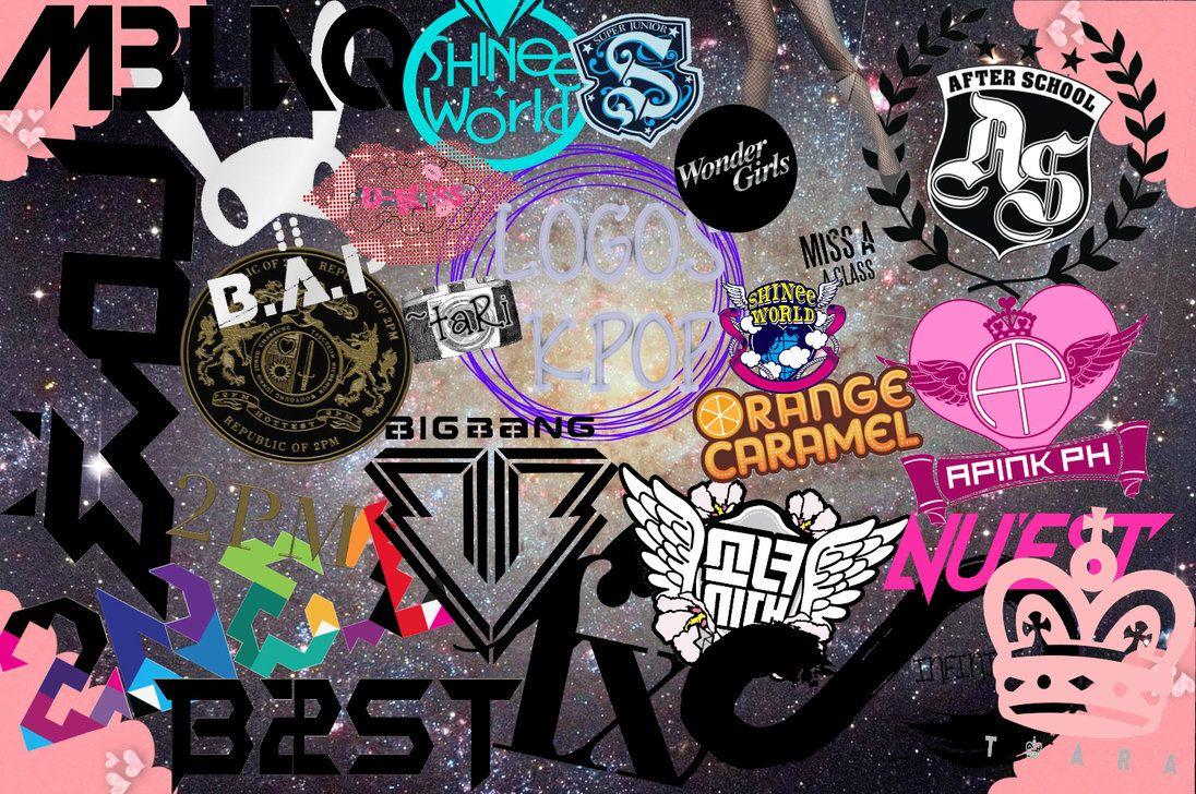 Kpop Groups Logo Wallpaper
