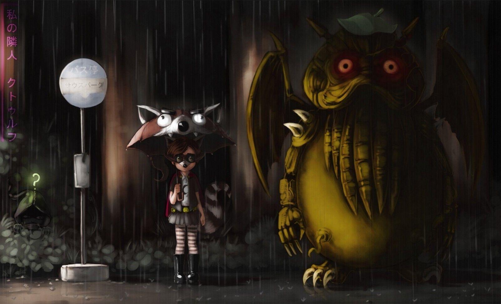 My Neighbor Totoro Horror Wallpapers - Top Free My Neighbor Totoro ...