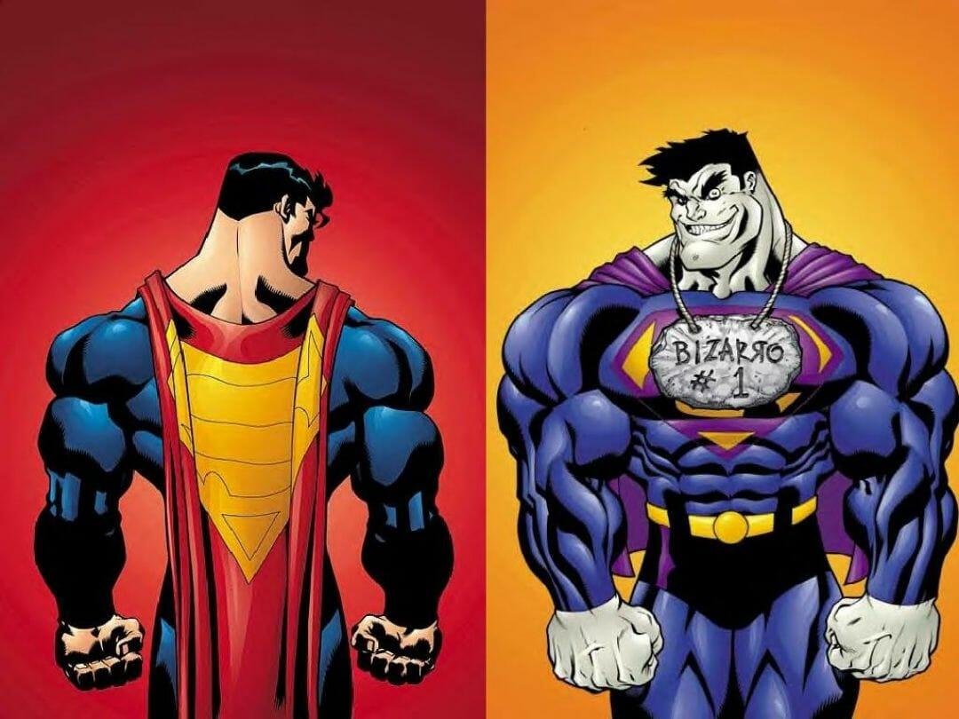 1080x810 Superman vs Bizarro vs Captain Atom and Major Force (2021)