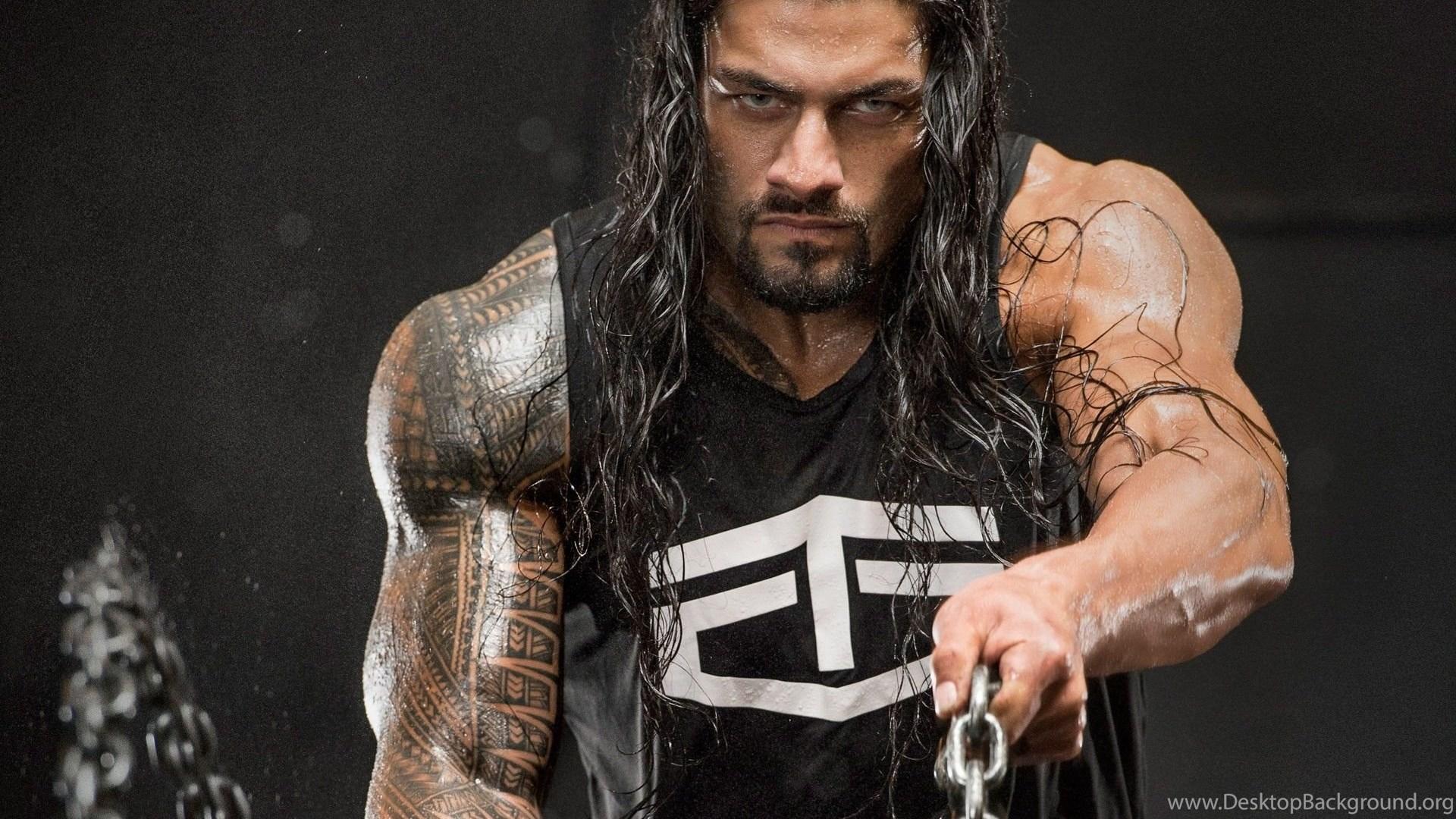 1920x1080 Download Free Roman Reigns Workout HD Wallpaper Desktop Background