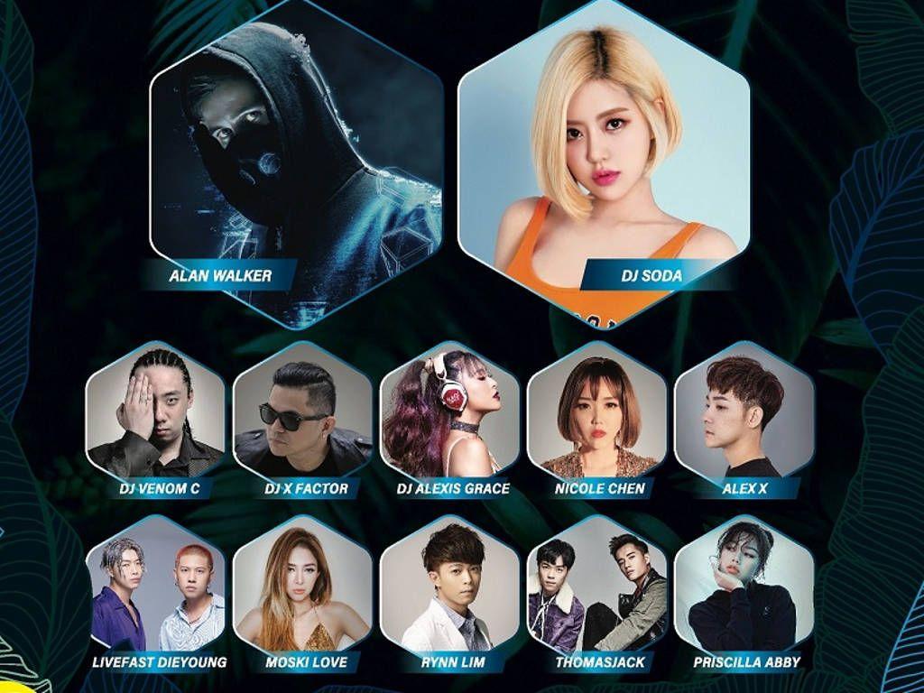 1024x768 Alan Walker And Dj Soda Are Headlining Borneo Music Music Festival 2020