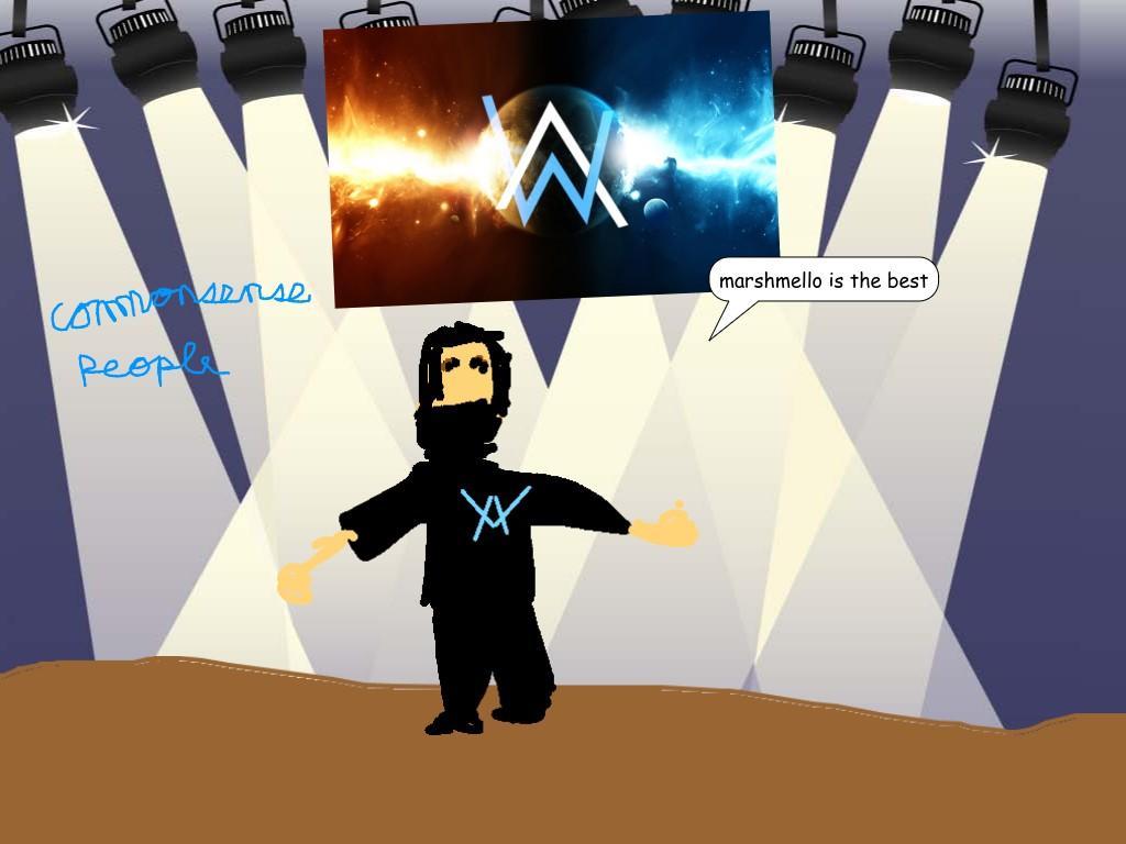 1024x768 Histerična Zanemarjanje Konča Alan Walker X Marshmello