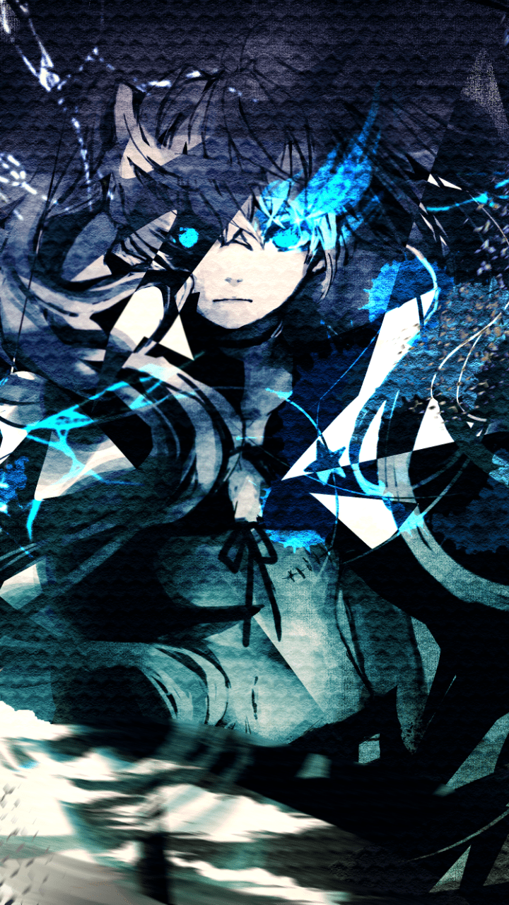 720x1280 Black Rock Shooter Wallpaper Phone