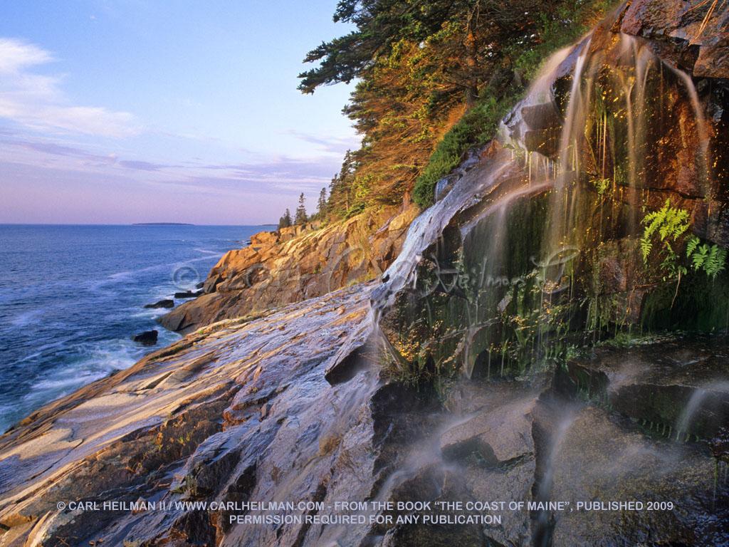 1024x768 Maine Coast