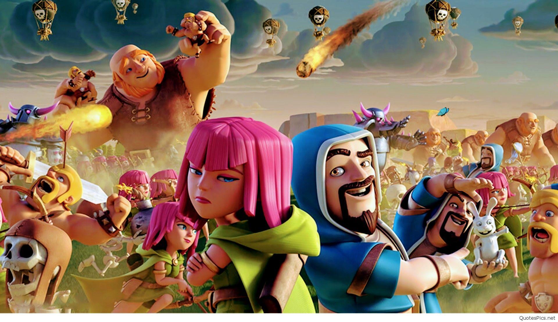 1920x1110 Elegant Clash Of Clans 4k Wallpaper. Clash of clans, Strateji oyunları, Hile