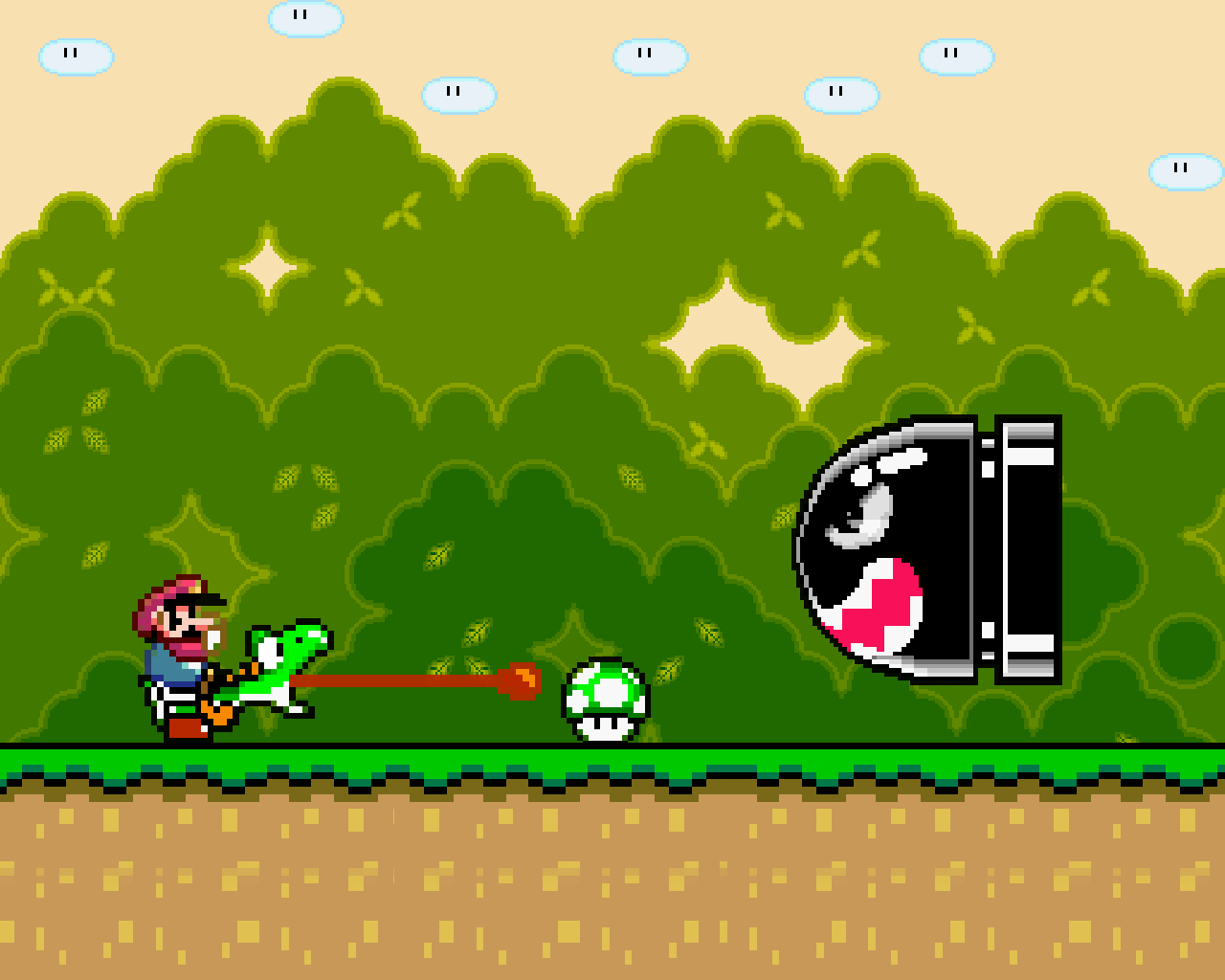 1280x1024 Super Mario World Wallpaper and Background Imagex1024