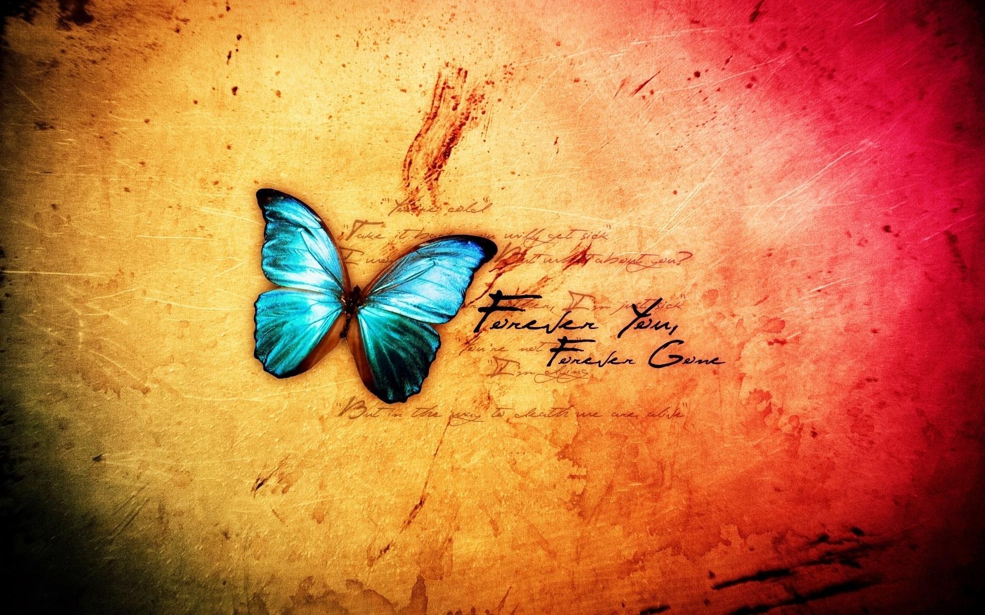 1920x1200 Abstract Blue Butterfly wallpaper. Abstract Blue Butterfly