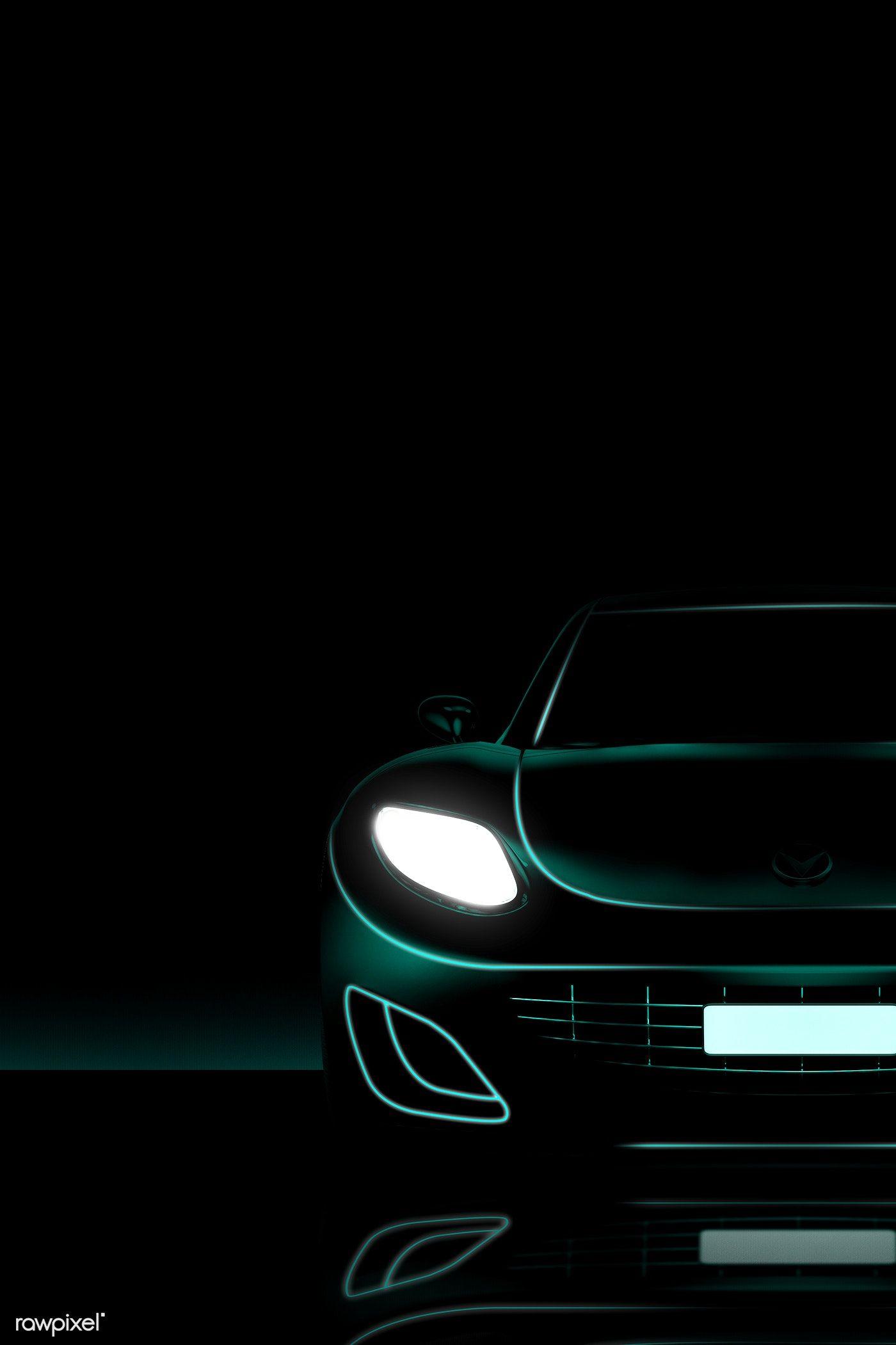 1400x2101 Download premium illustration of Green neon sports car design 1202415. Neon car, Sports car, Car design
