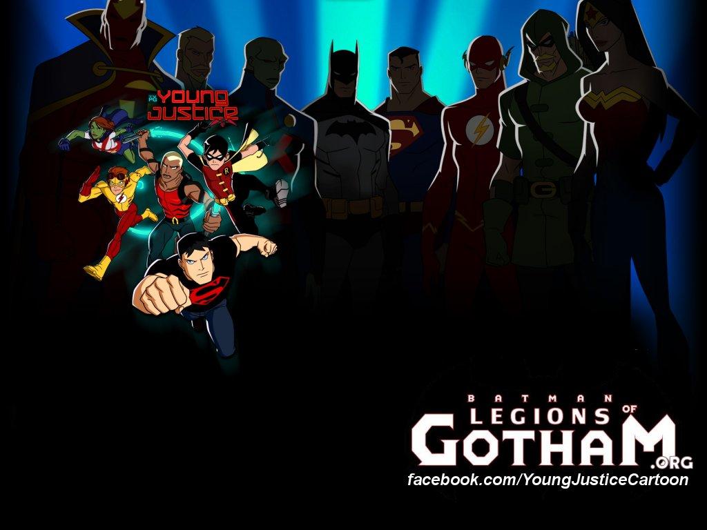 1024x768 Young Justice Wallpaper
