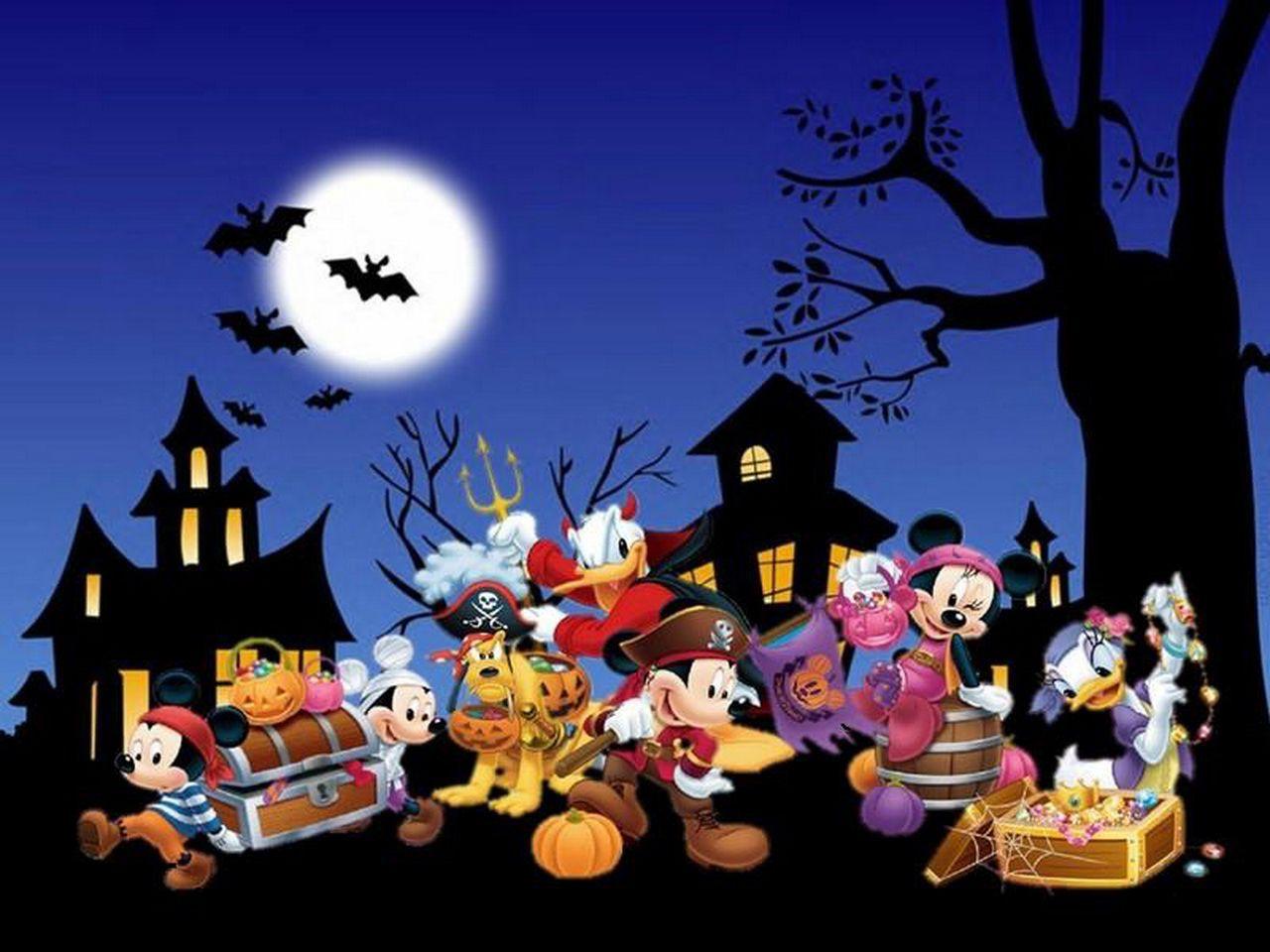 Halloween Cartoon Wallpapers - Top Free Halloween Cartoon Backgrounds -  WallpaperAccess