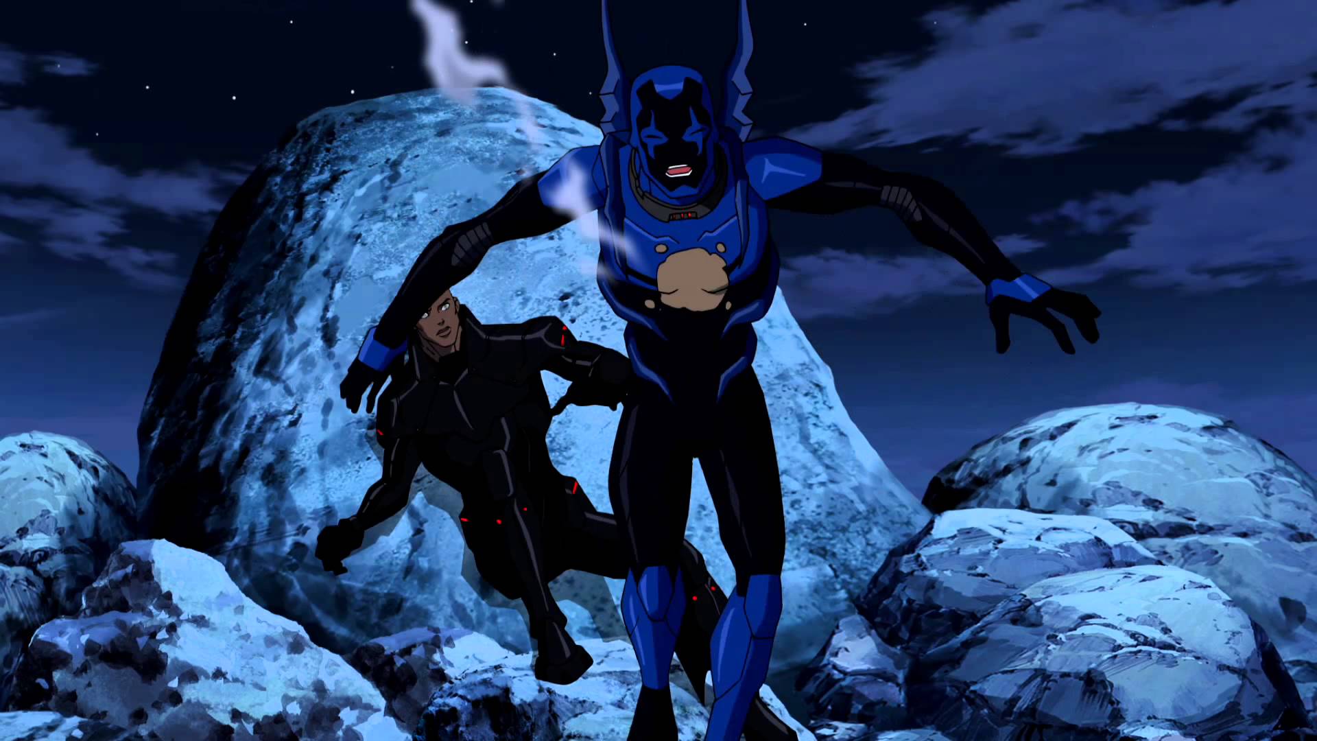 1920x1080 Young Justice Invasion: Destiny Calling - Blue Beetle