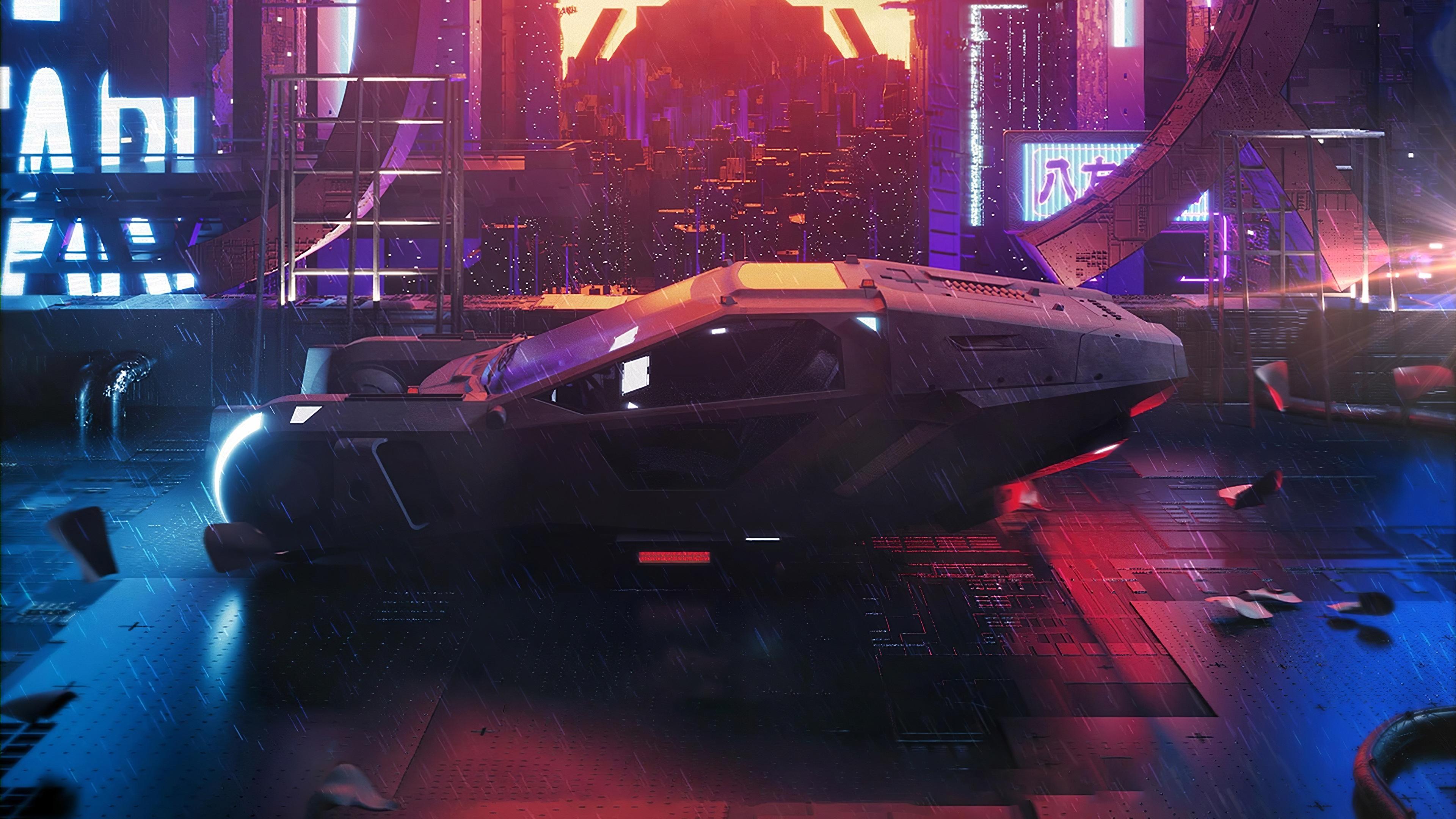 3840x2160 Wallpaper 4k Blade Runner 2049 Scifi Car Wallpaper