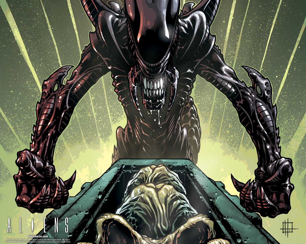 1280x1024 Aliens - Desktops - Dark Horse Comics