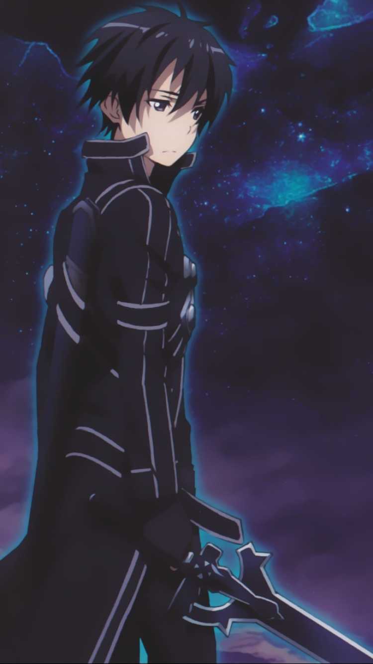 750x1334 iPhone Kirito Wallpaper Free HD Wallpaper
