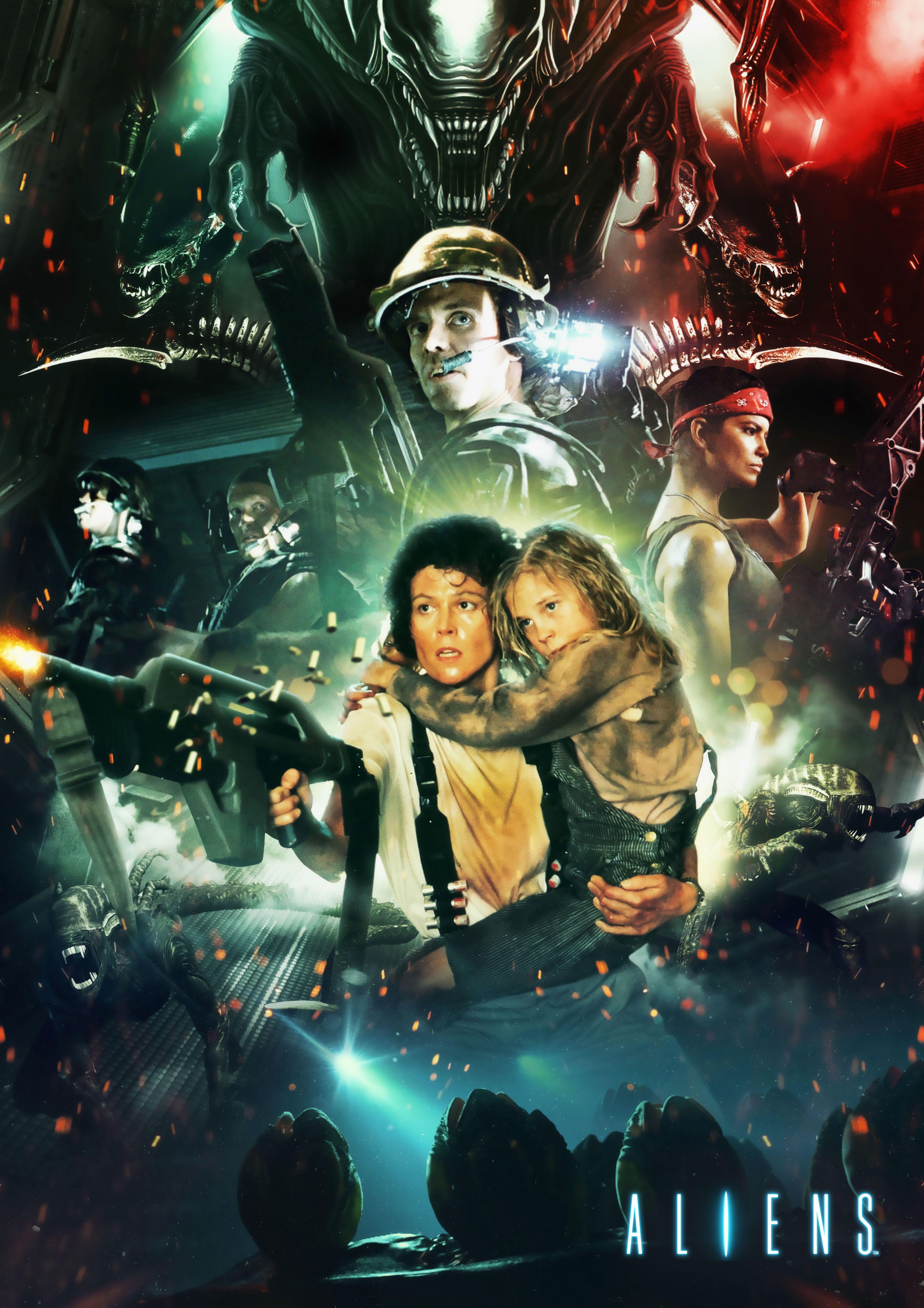5217x7382 Alien 2: El Regreso. Anime best friends, Aliens colonial marines, Alien