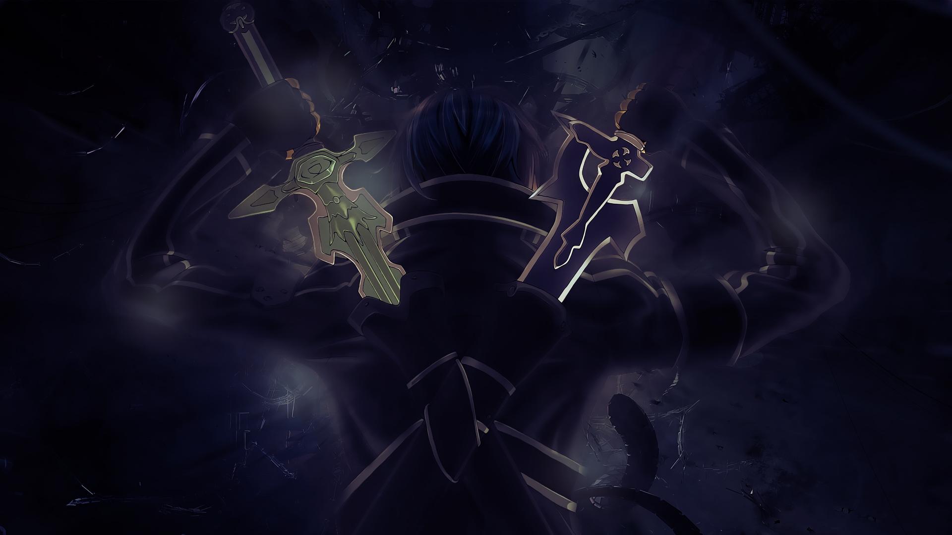 1920x1080 Cool Kirito wallpaper I found :D: swordartonline