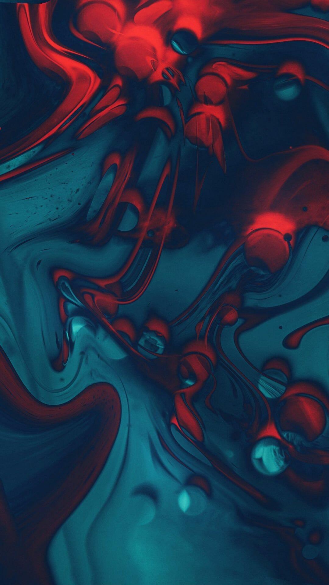 1080x1920 Red Blue Abstract. Aesthetic Wallpaper In 2019. Abstract / iPhone HD Wallpaper Background Download HD Wallpaper (Desktop Background / Android / iPhone) (1080p, 4k) (1080x1920) (2021)