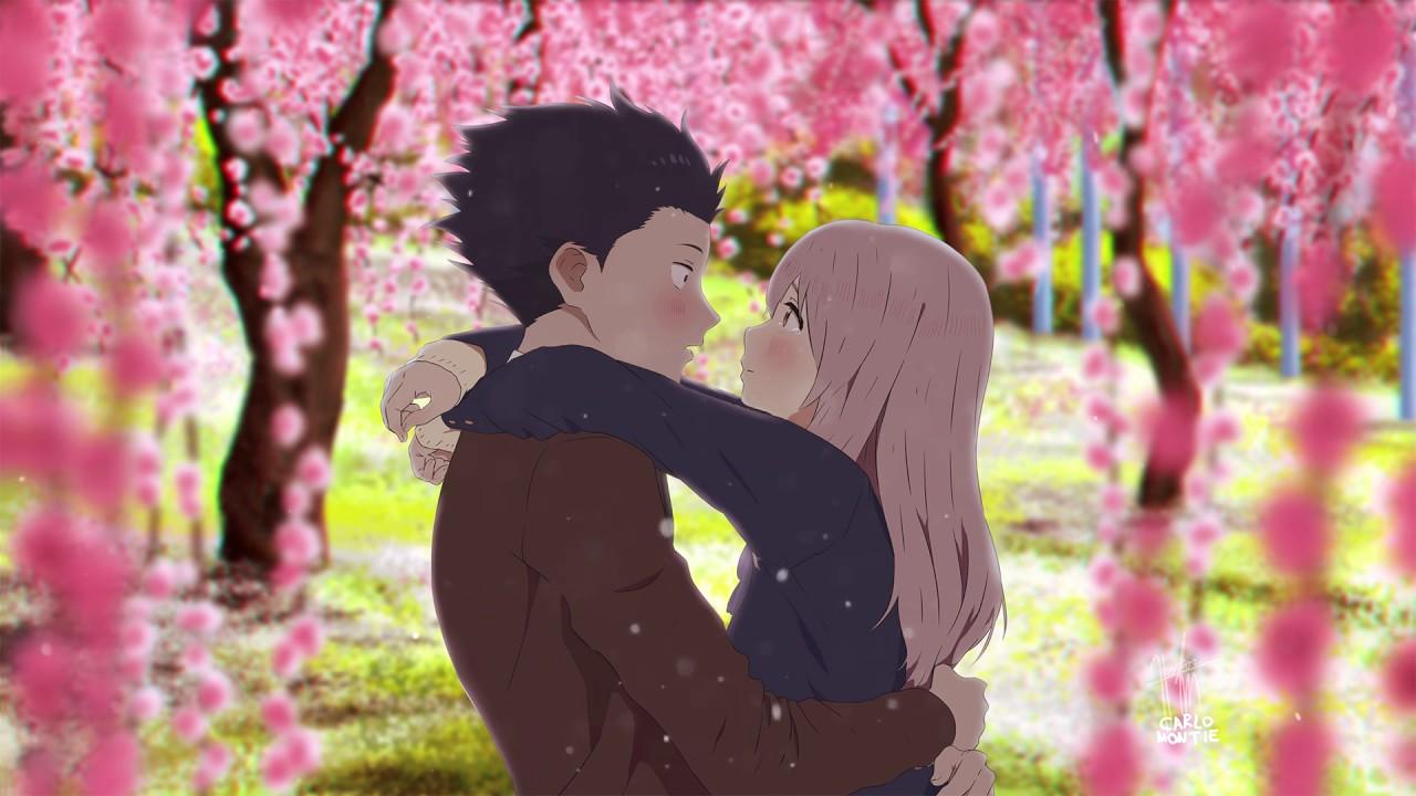 1280x720 The Shape Of Voice Anime Wallpaper