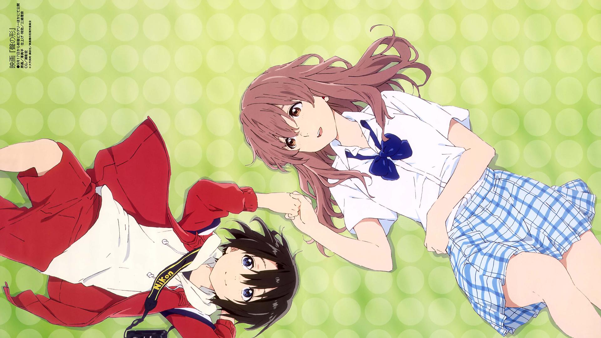 1920x1080 1920x1080 A Silent Voice, Shouko Nishimiya, Anime, Yuzuru Nishimiya wallpaper JPG